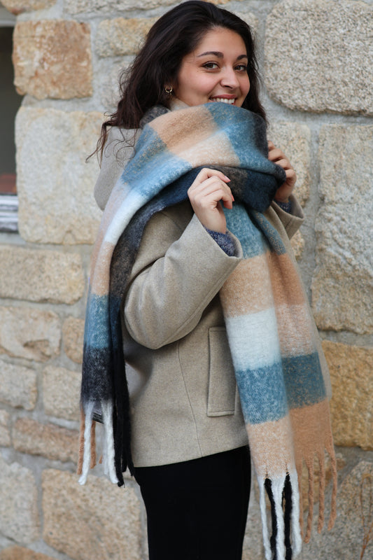 Echarpe BARBARA bleu