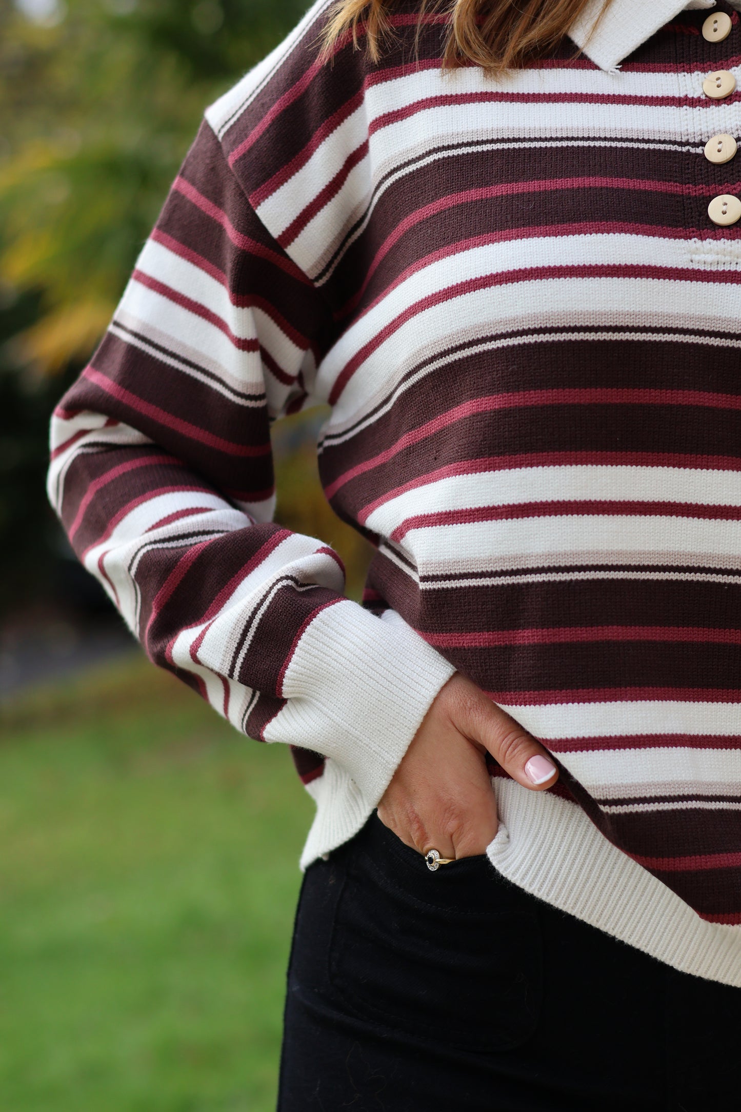 Pull OLIVER bordeaux