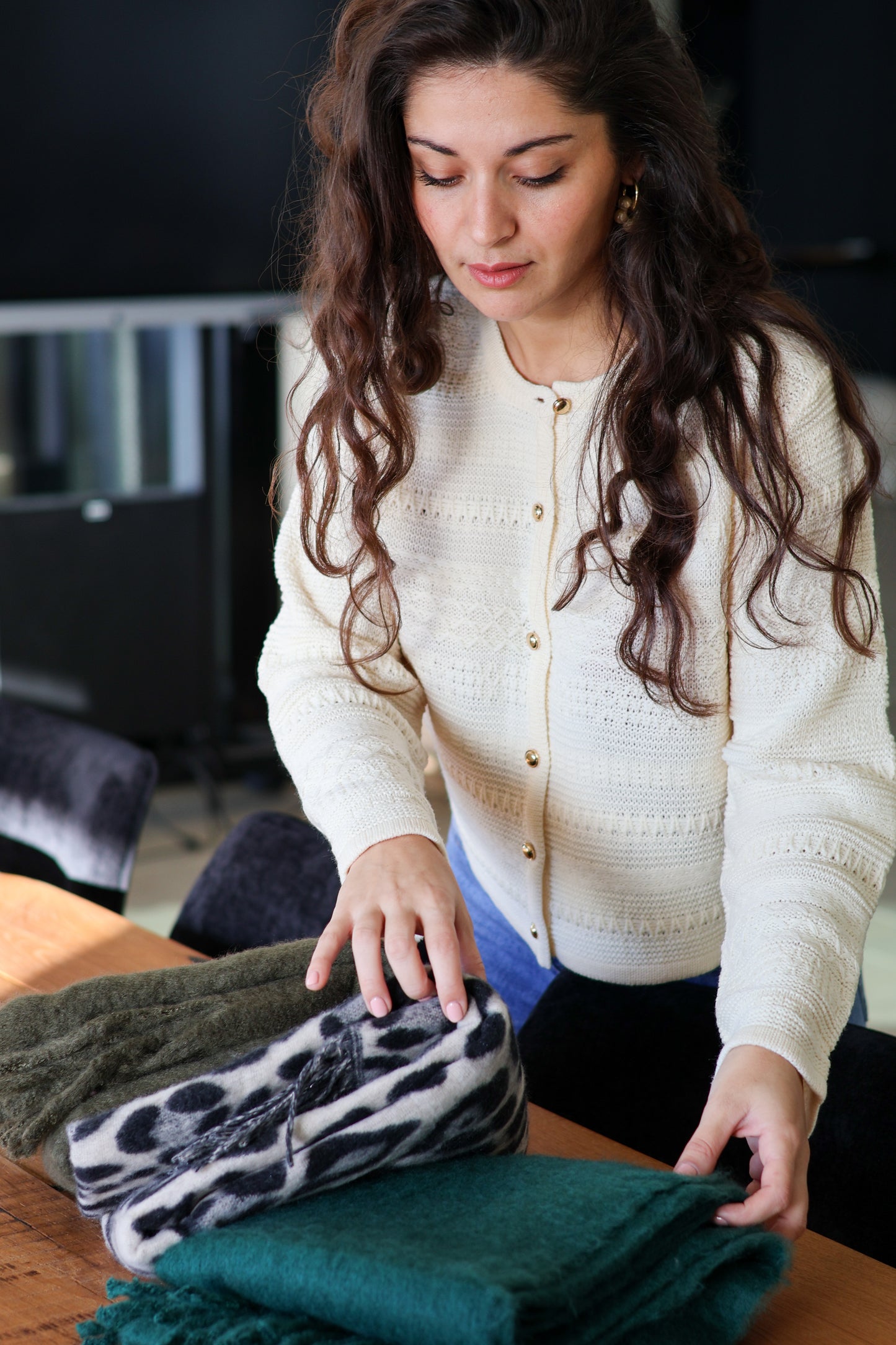 Cardi GABRIELLE crème