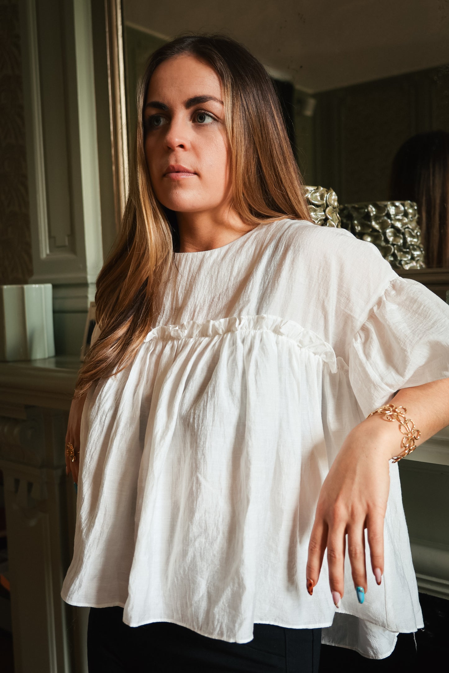 Top ALMA blanc