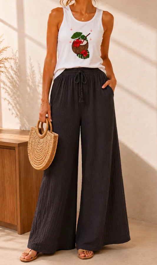 Pantalon DAYA café
