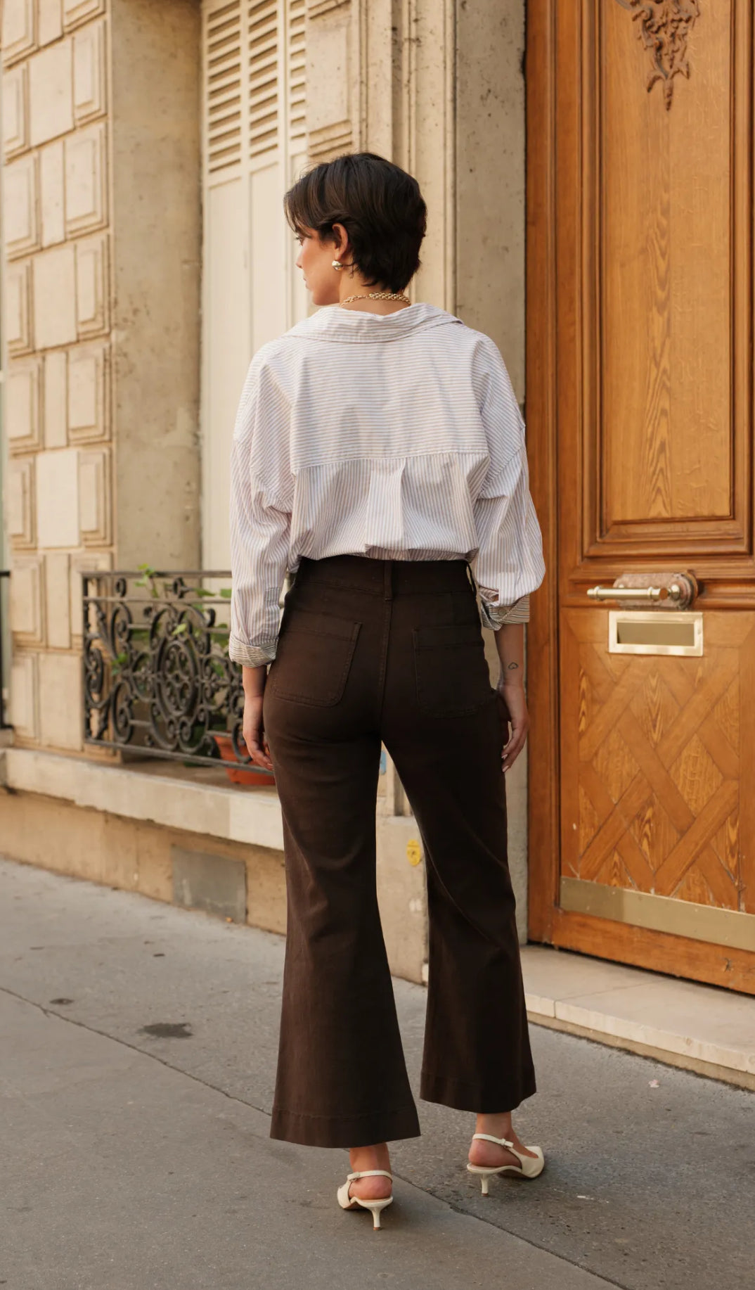 Jeans SCARLET marron