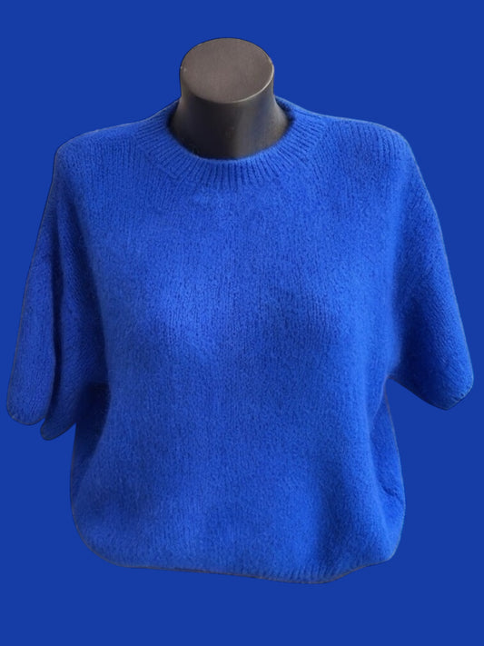Pull PARIS bleu royal