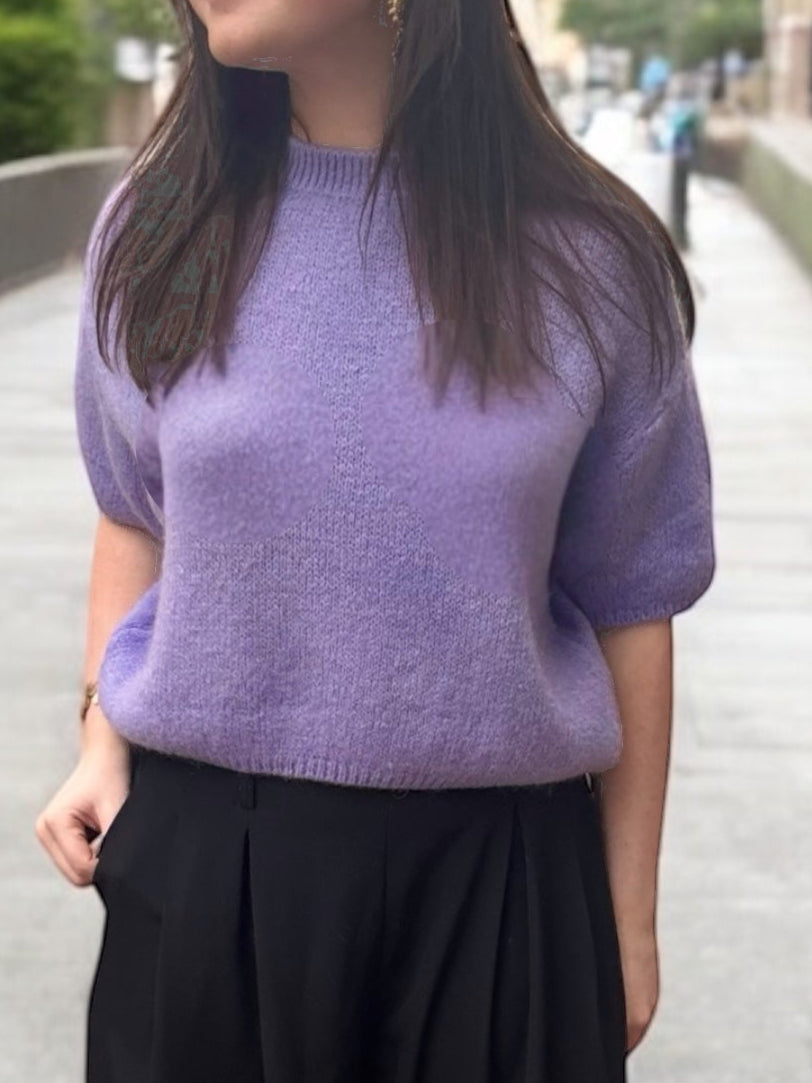 Pull PARIS lila