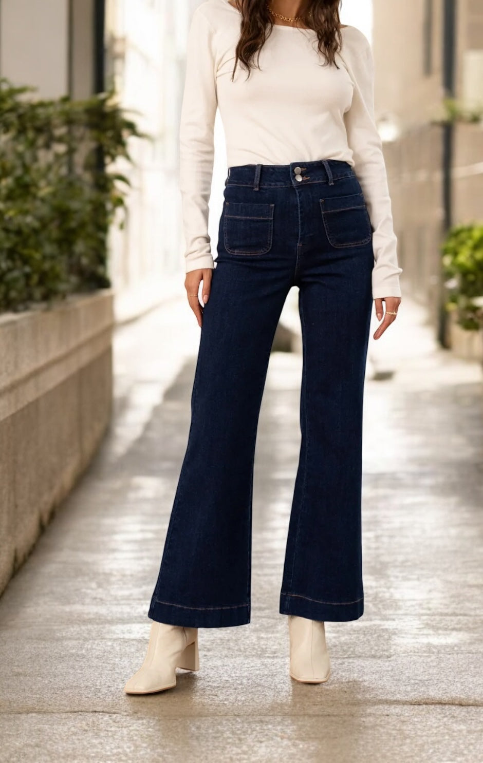 Jeans SCARLET brut