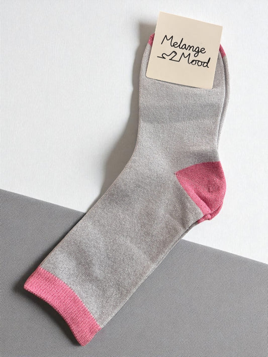 Chaussettes KOKO argentées