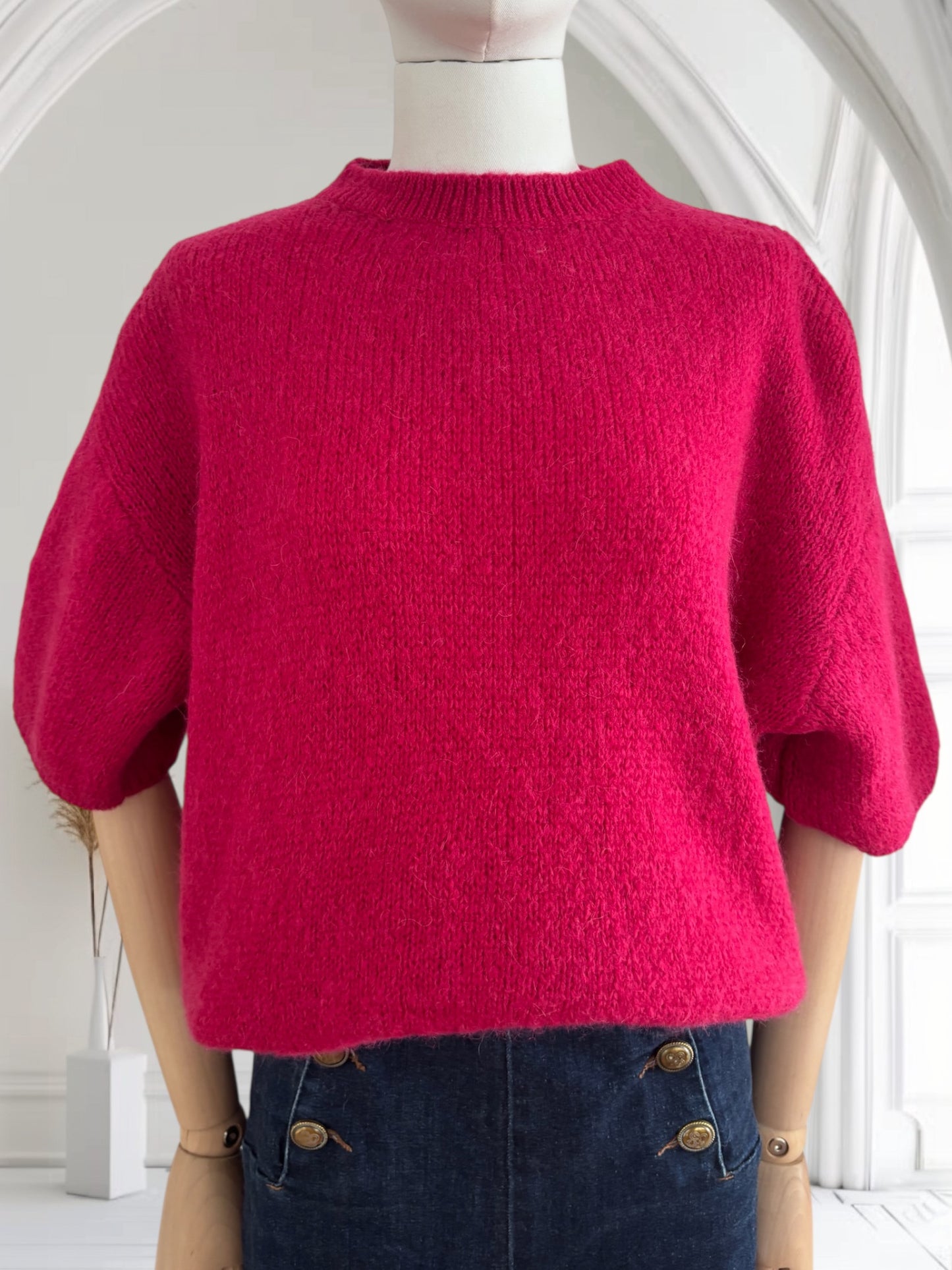 Pull PARIS cerise