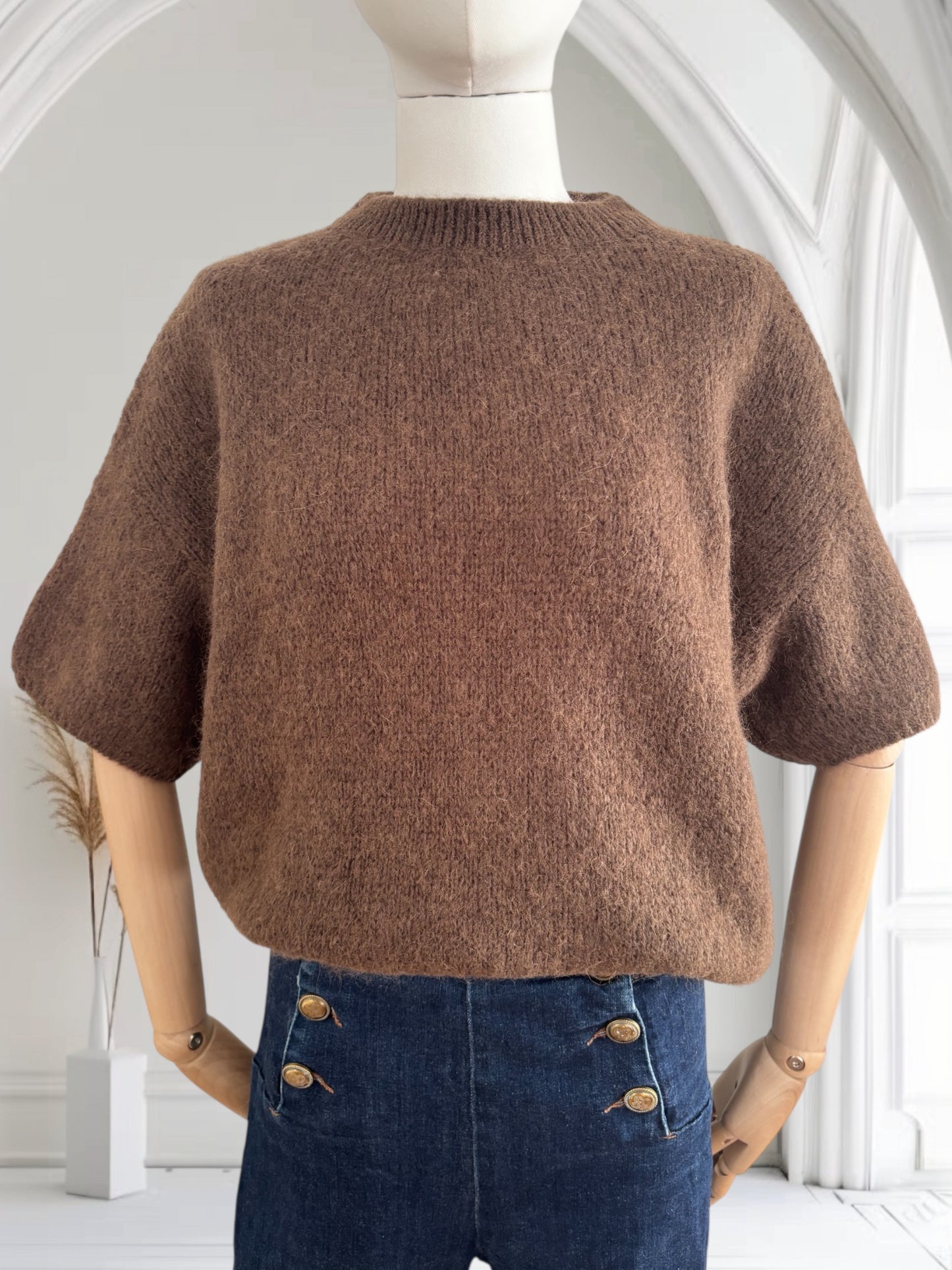 Pull PARIS marron