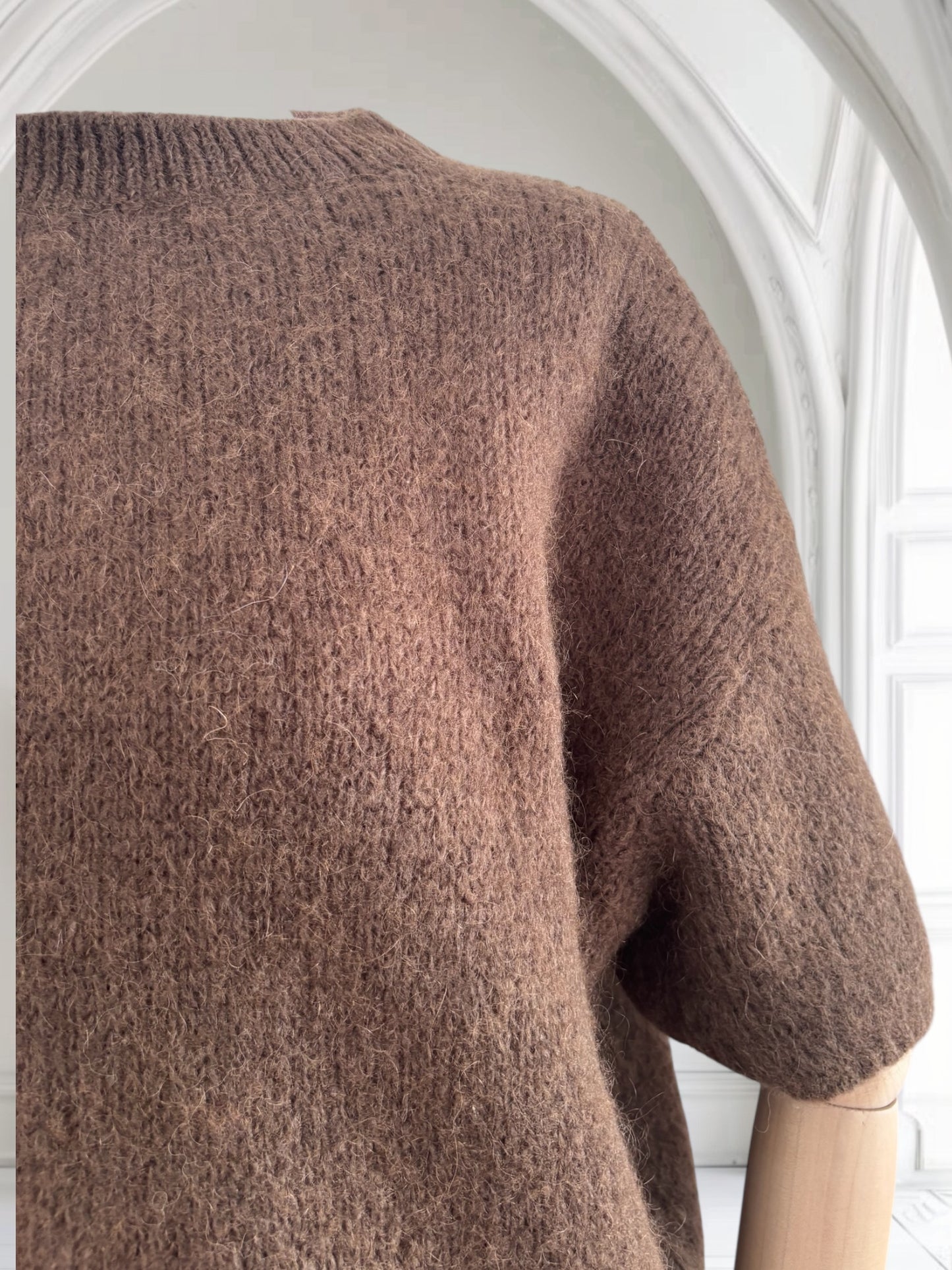 Pull PARIS marron