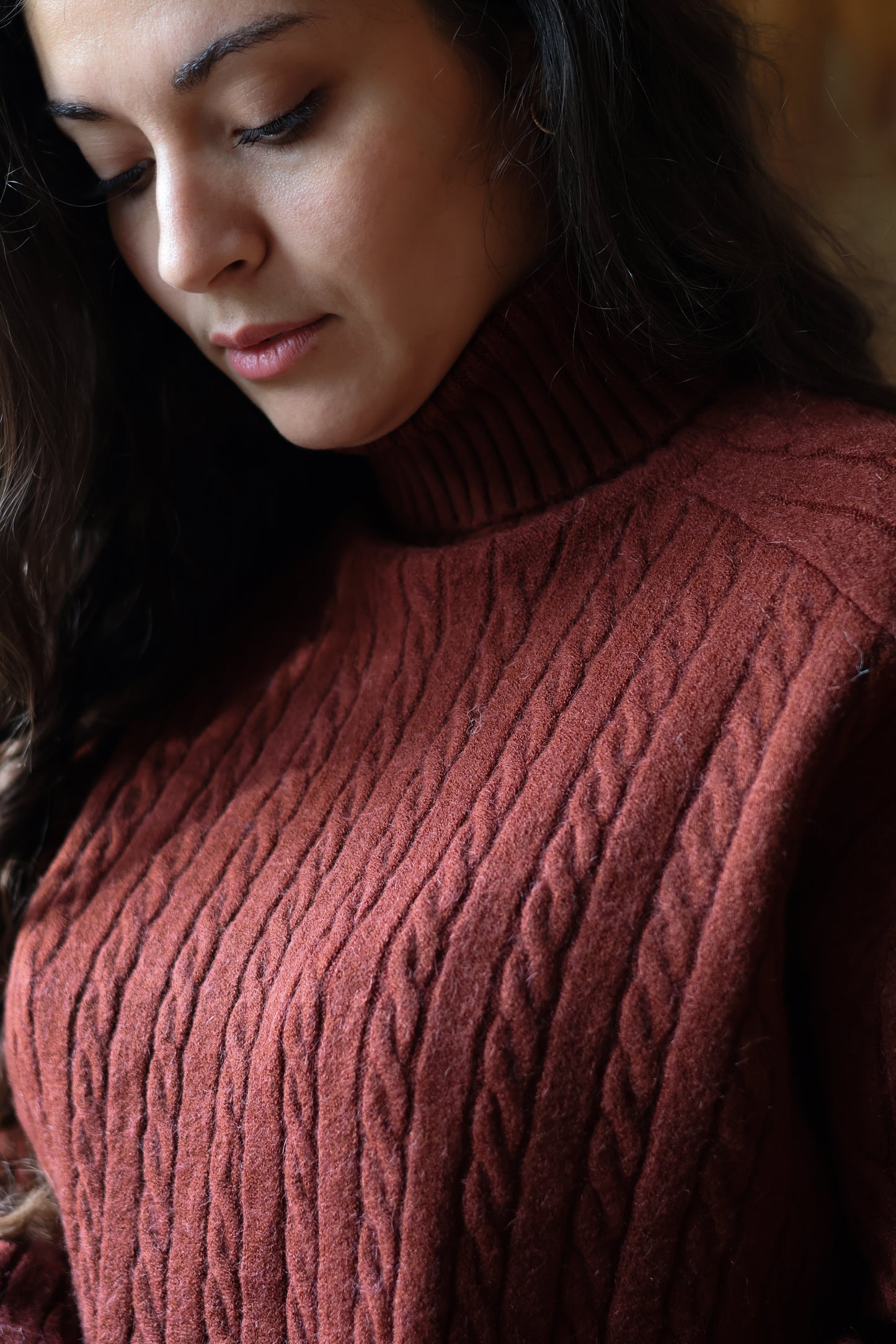 Pull CAROLL brique