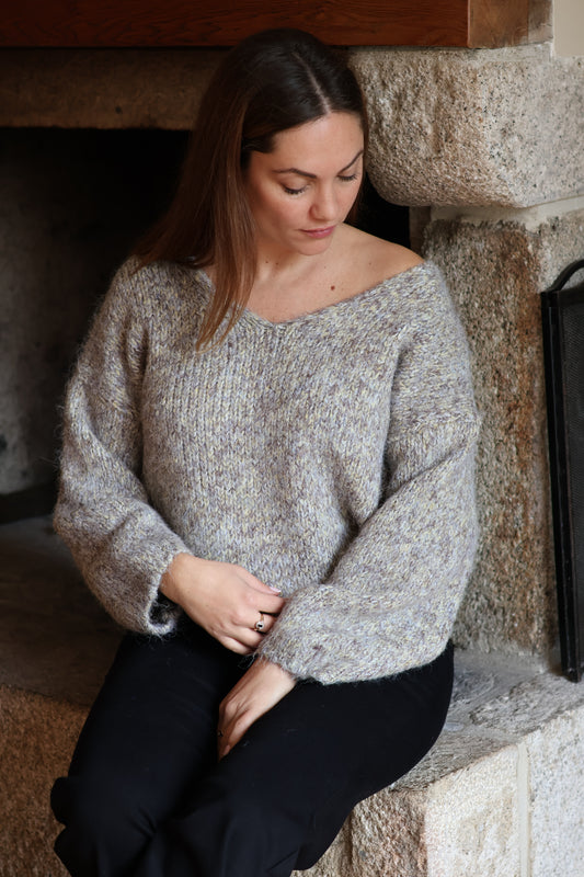Pull COLETTE gris