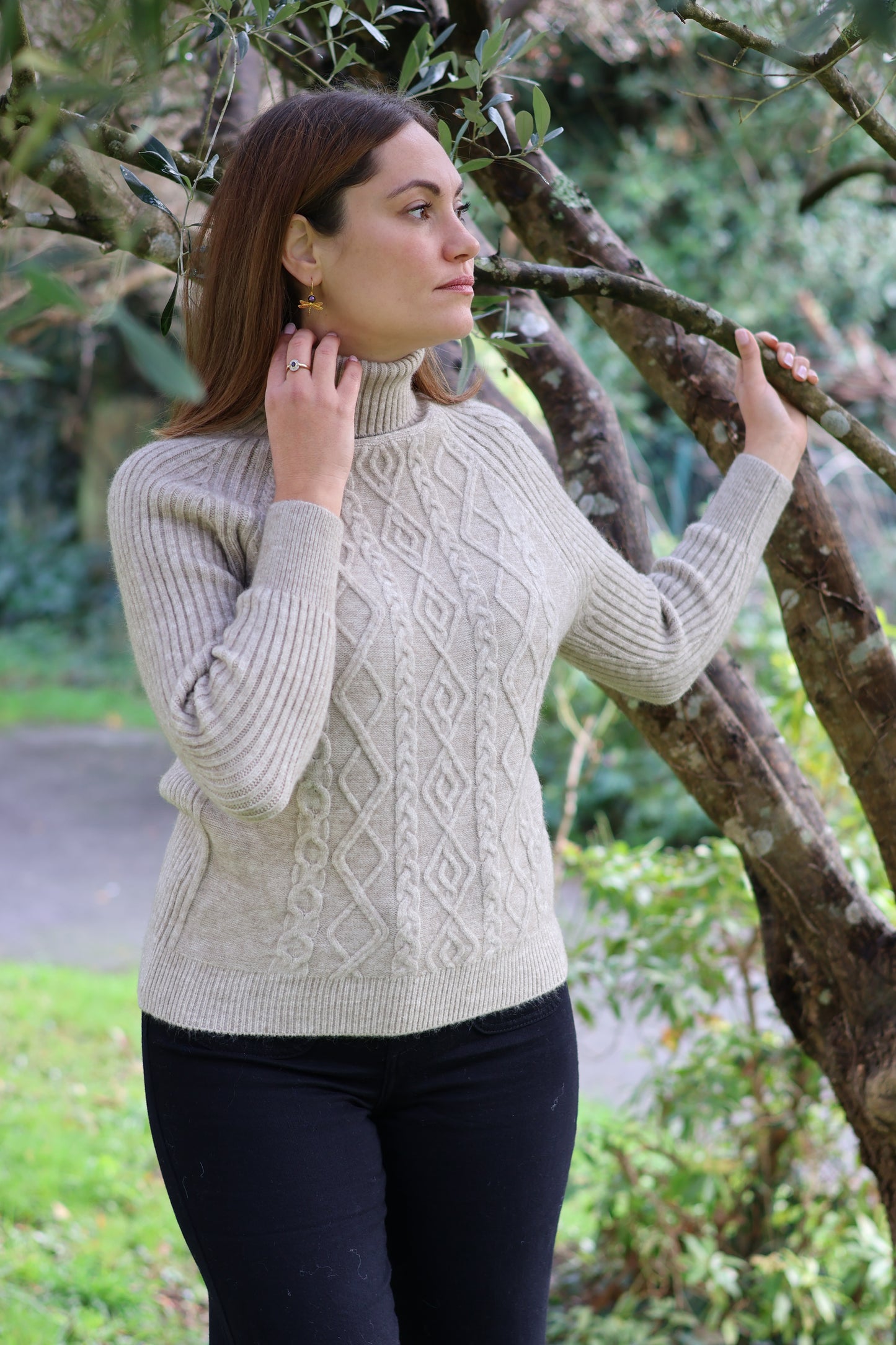 Pull BERENICE beige