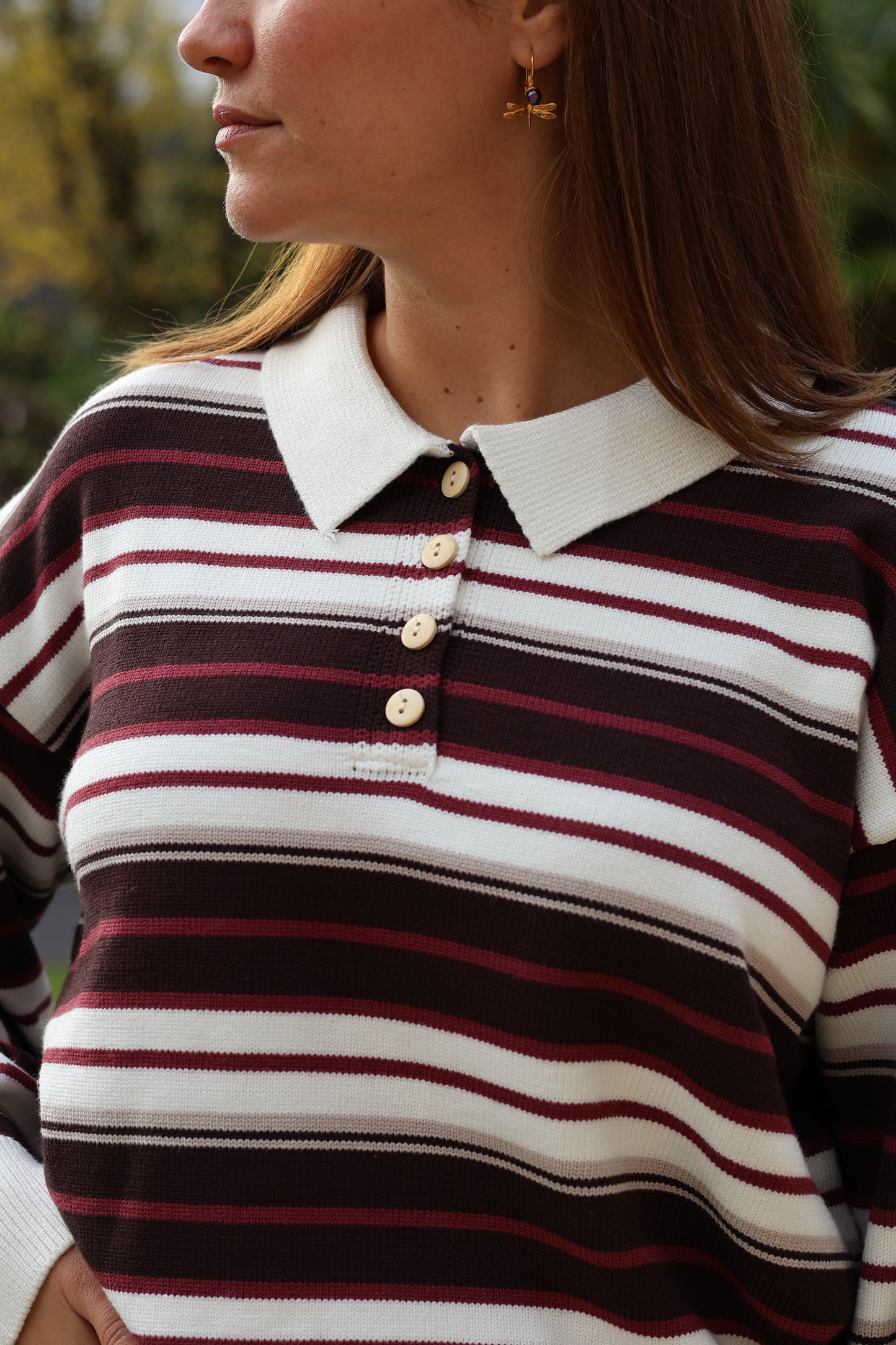 Pull OLIVER bordeaux