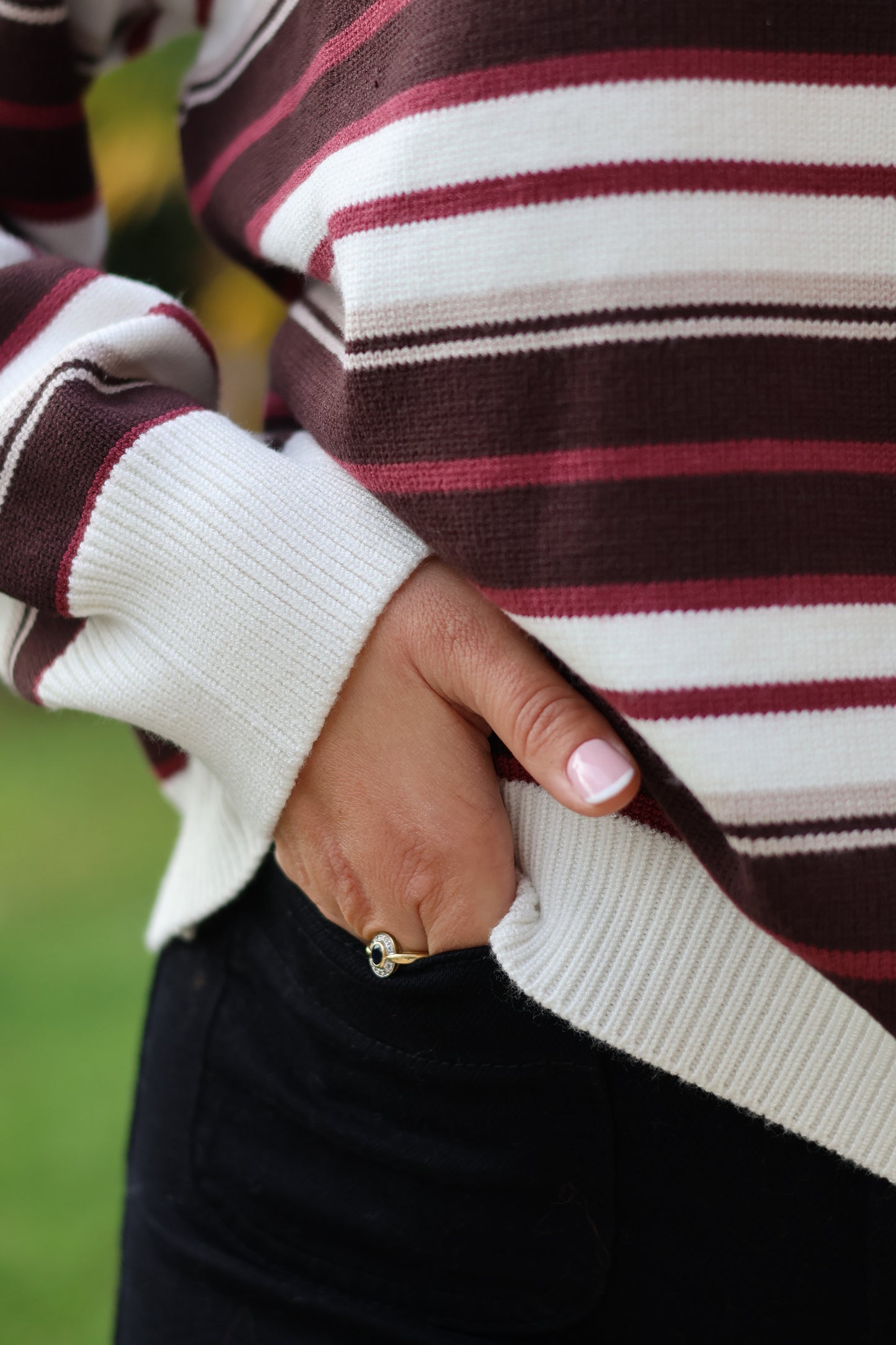 Pull OLIVER bordeaux