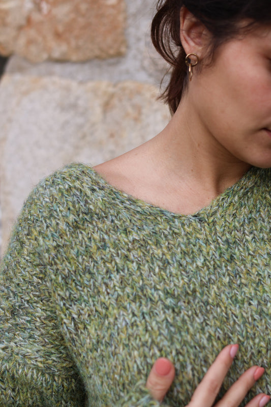 Pull COLETTE vert