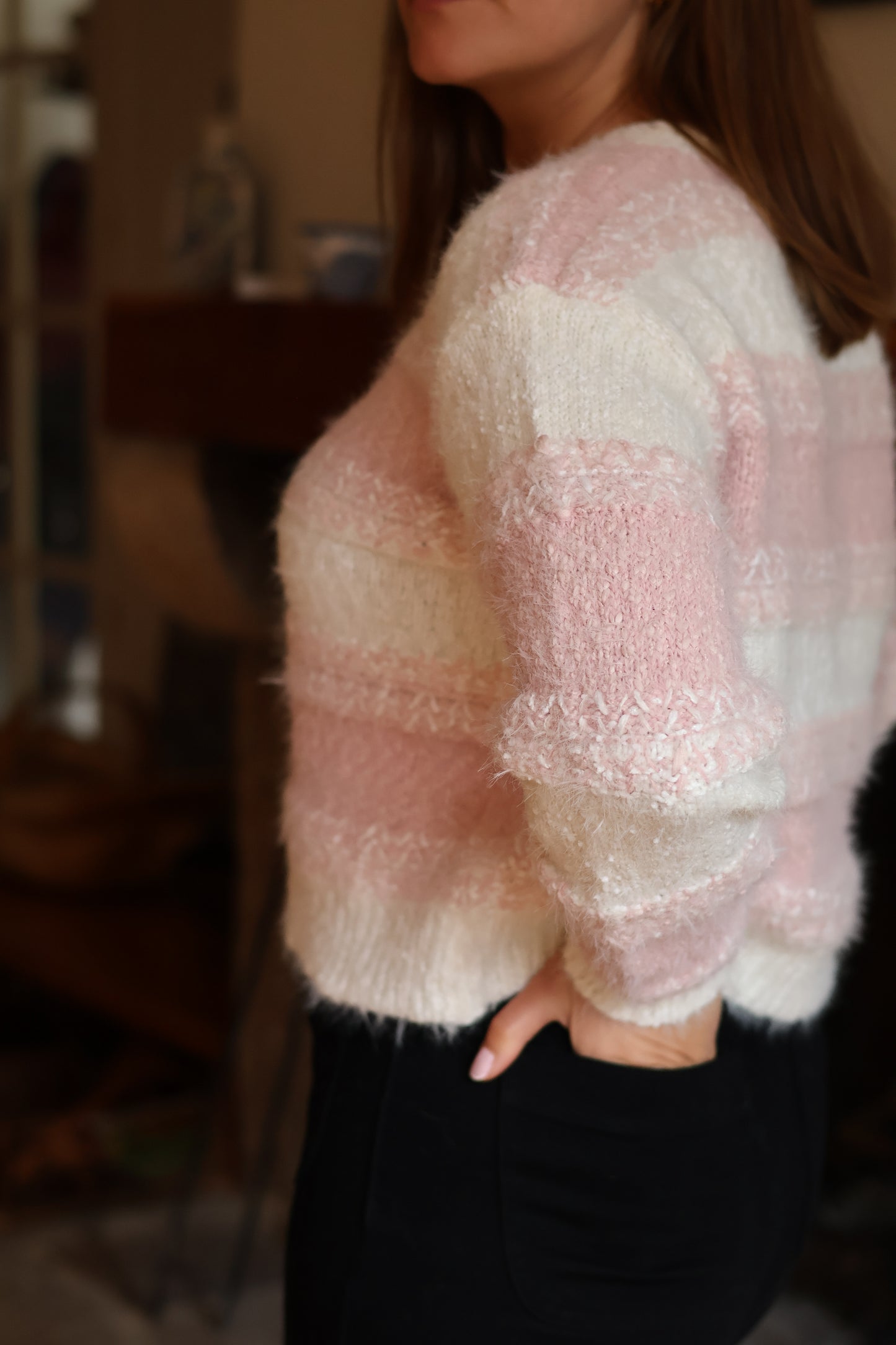 Pull MAÏNA rose