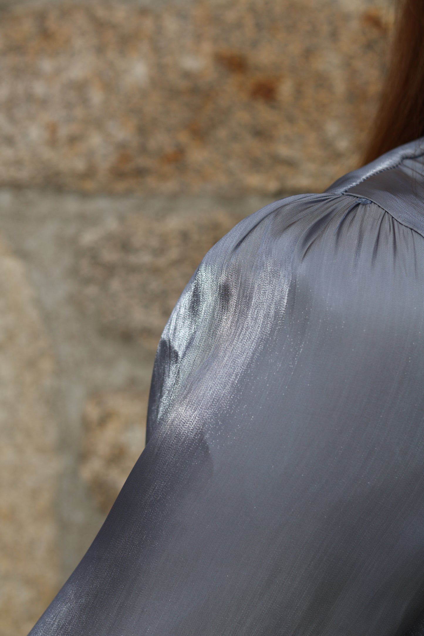 Chemisier OLIVIA silver