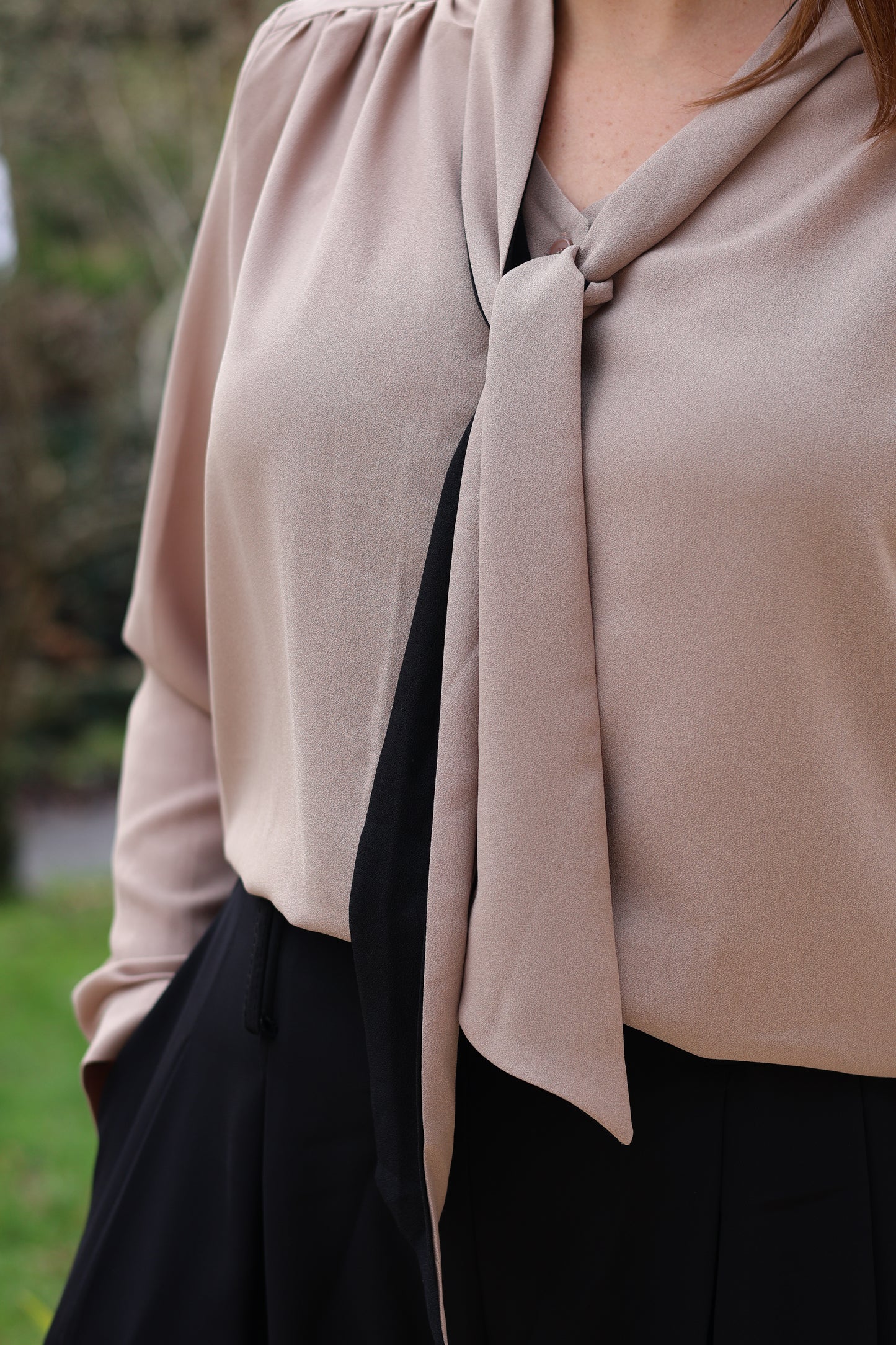 Chemisier CATHERINE beige