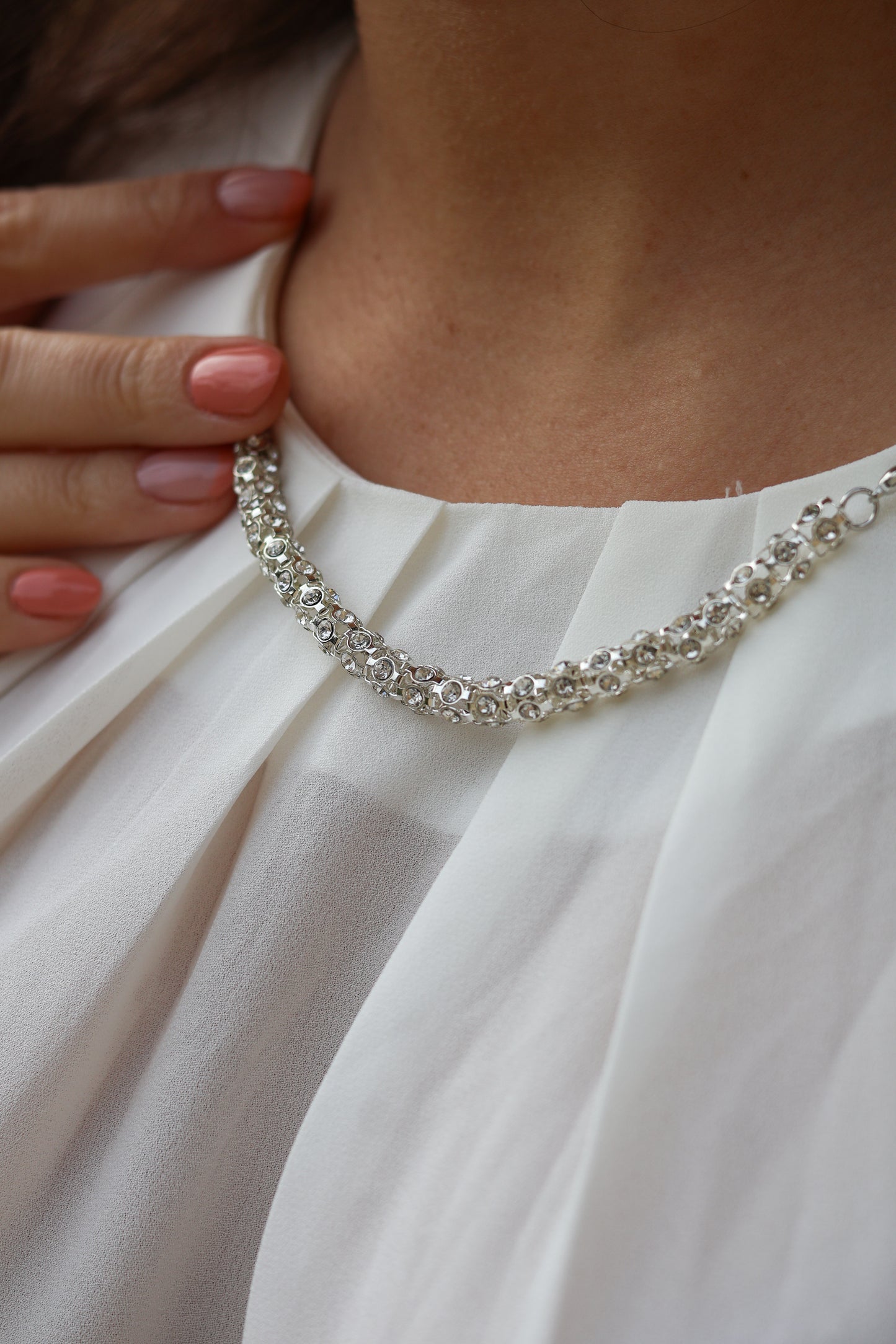 Top APOLINE blanc