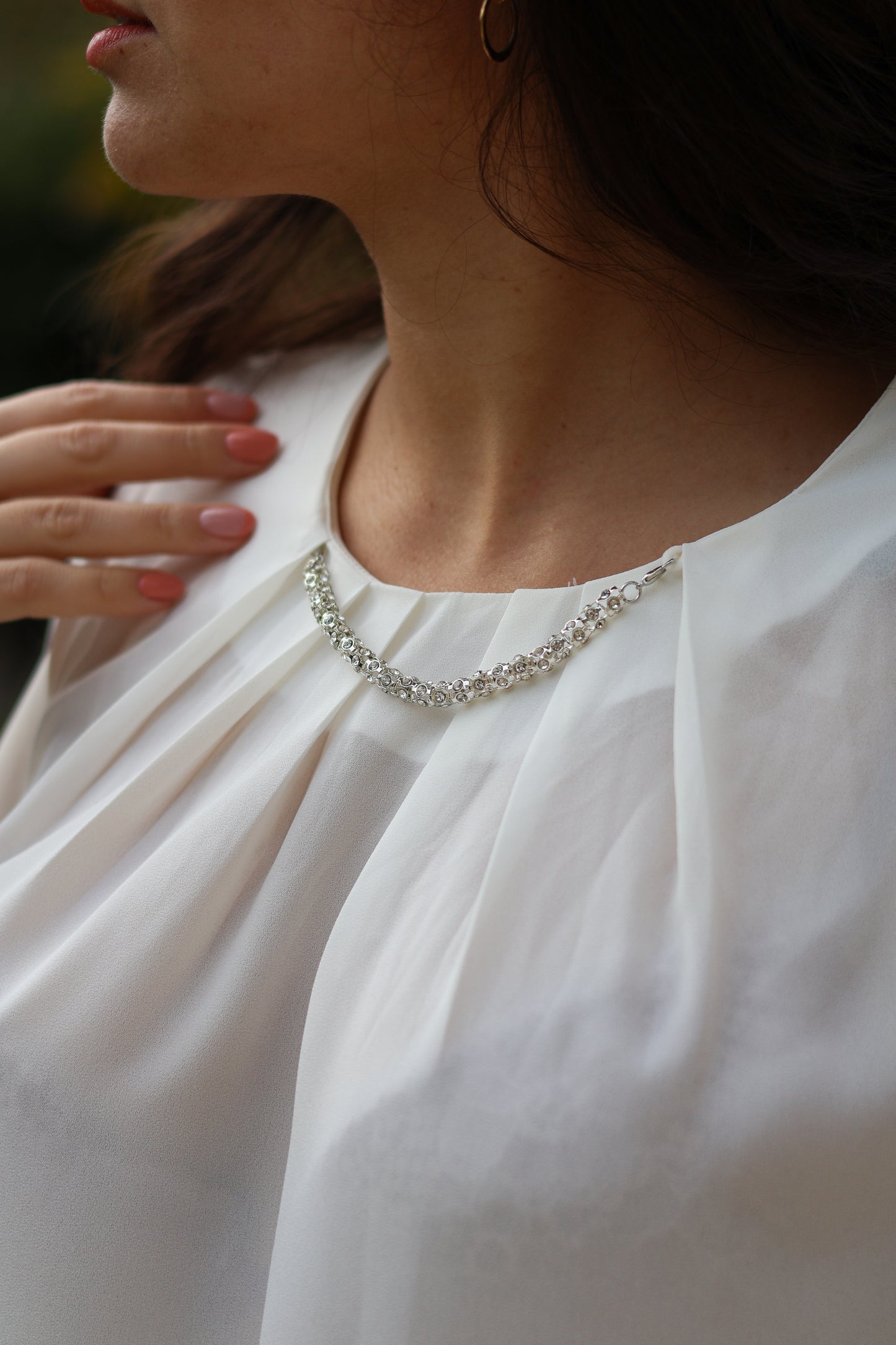 Top APOLINE blanc