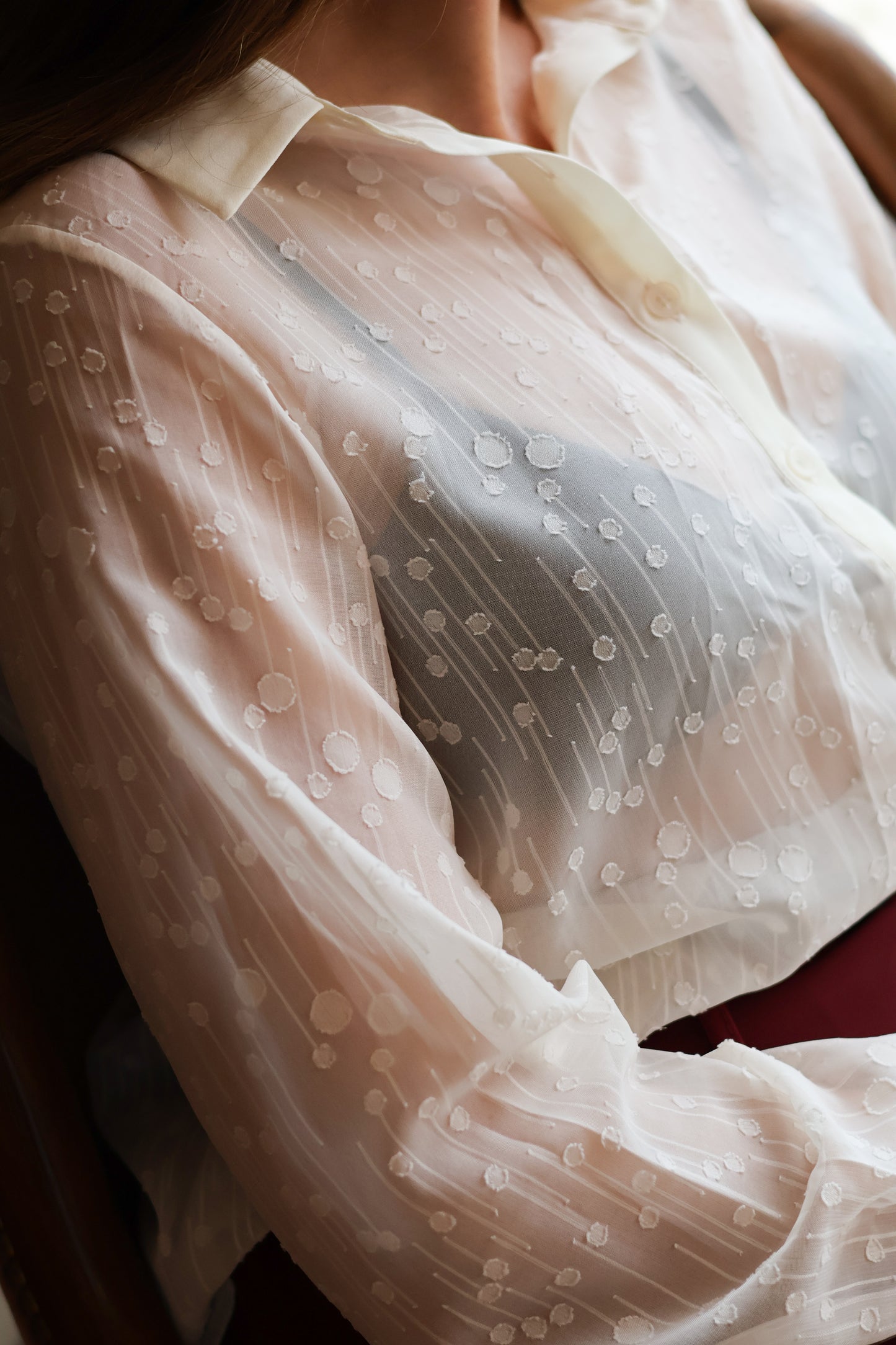 Chemisier AURORE écru