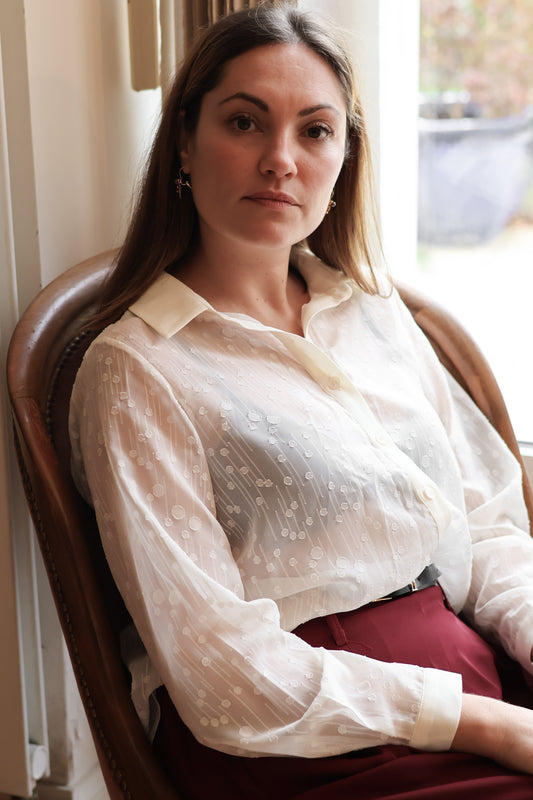 Chemisier AURORE écru