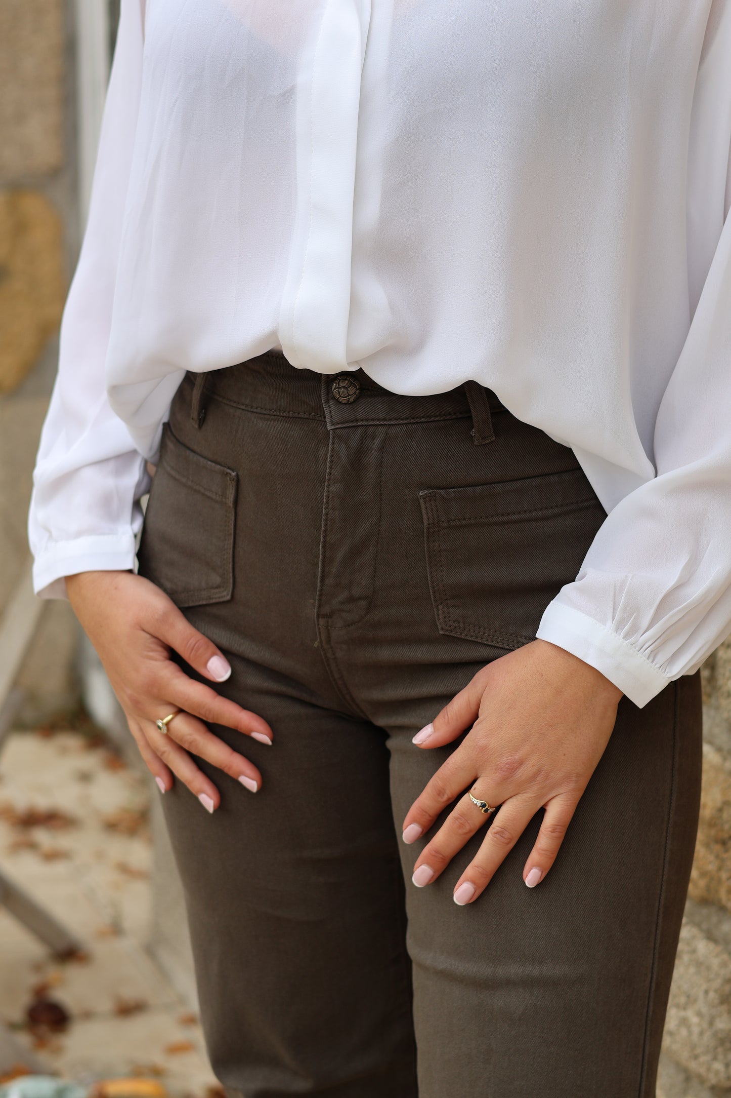 Chemisier RACHEL blanc