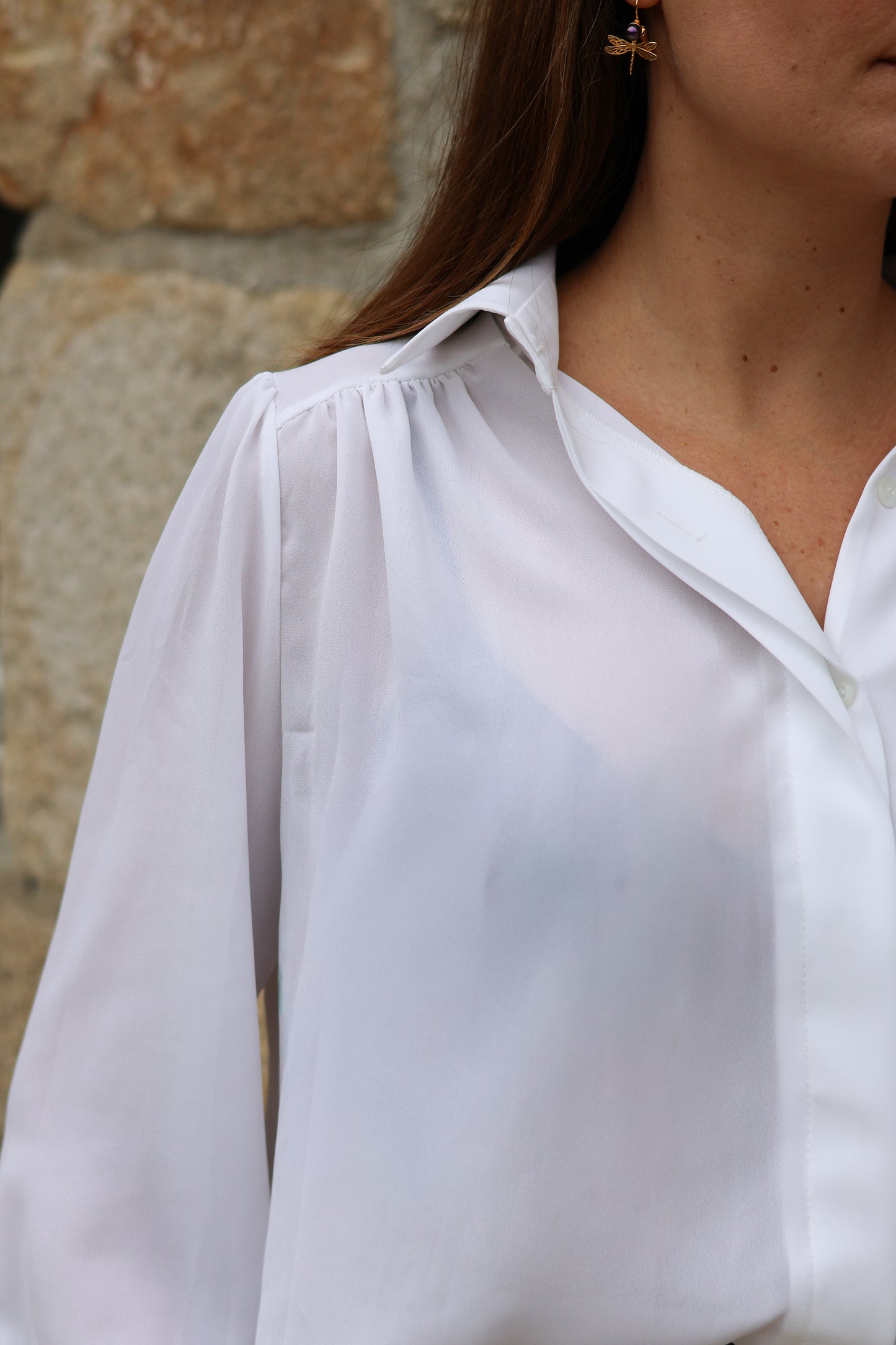 Chemisier RACHEL blanc