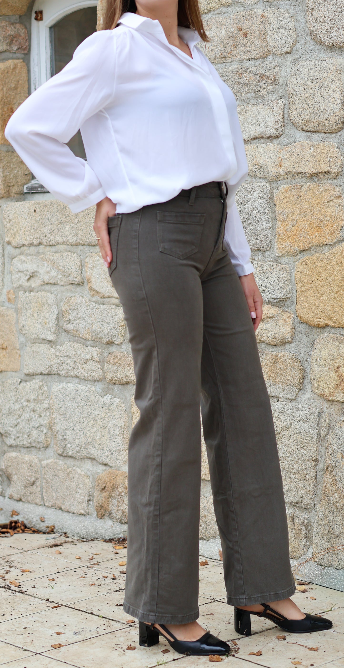 Chemisier RACHEL blanc