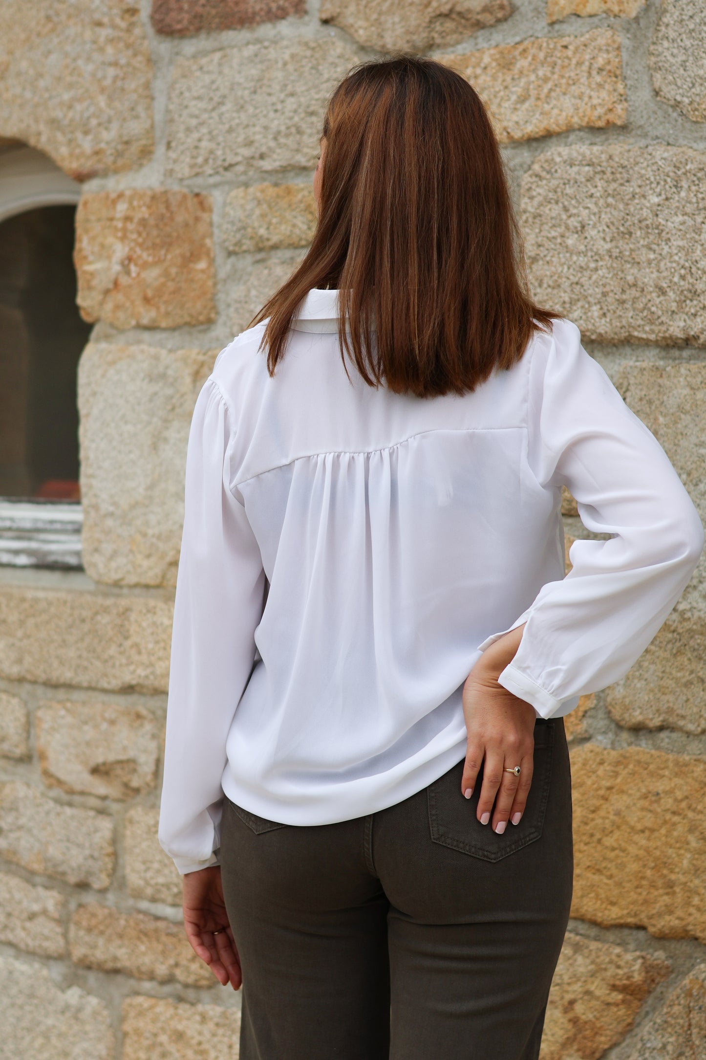 Chemisier RACHEL blanc