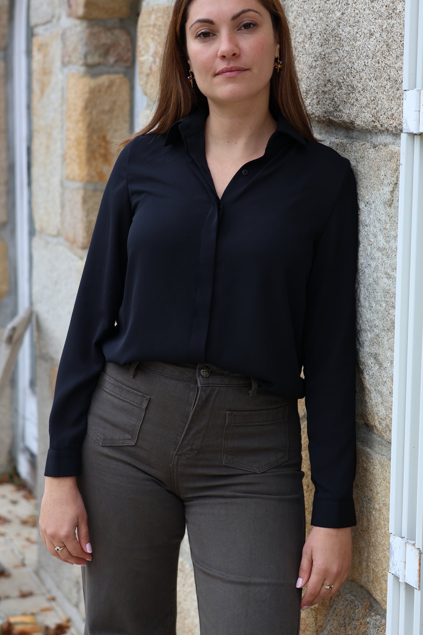 Chemisier SIMONE noir