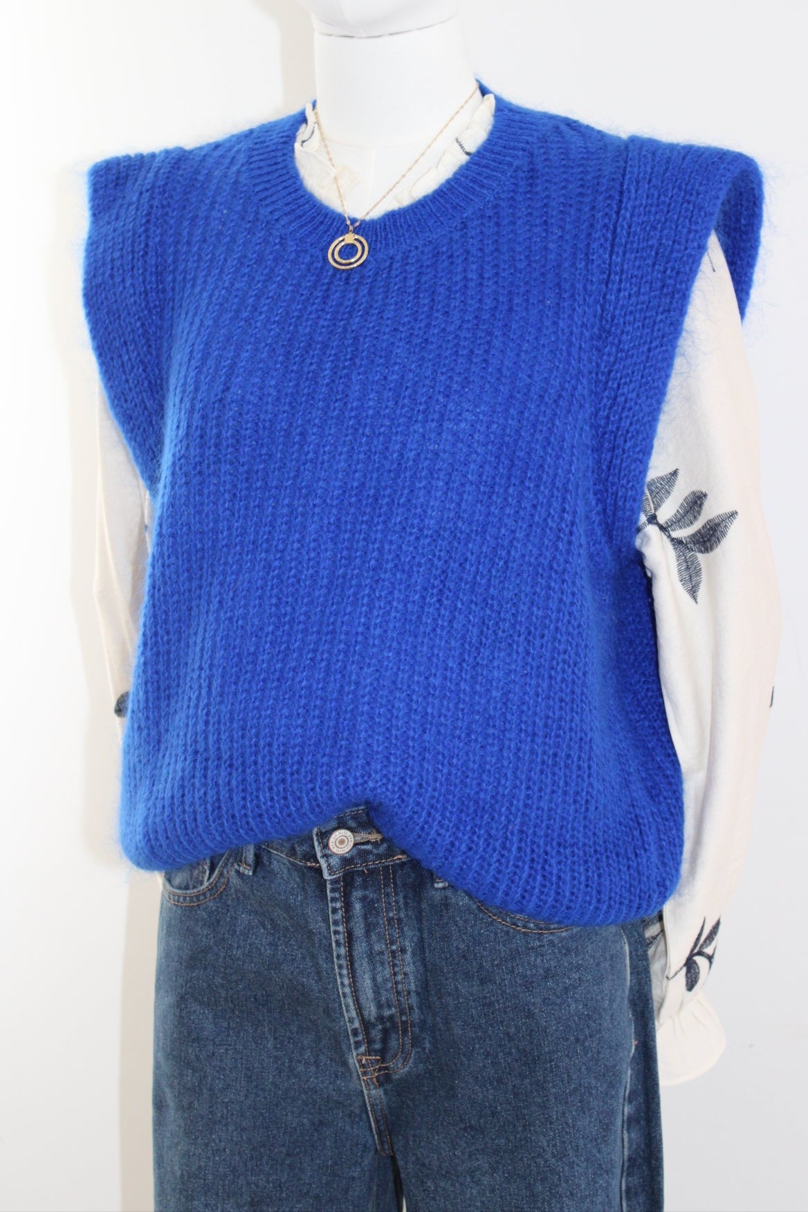 Pull BELLE bleu royal