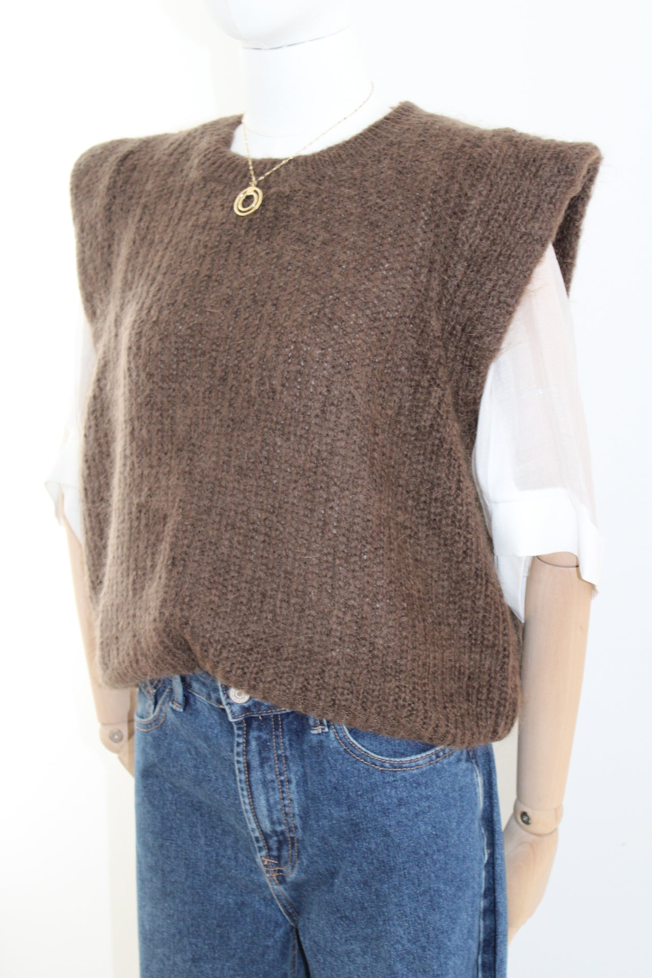 Pull BELLE marron