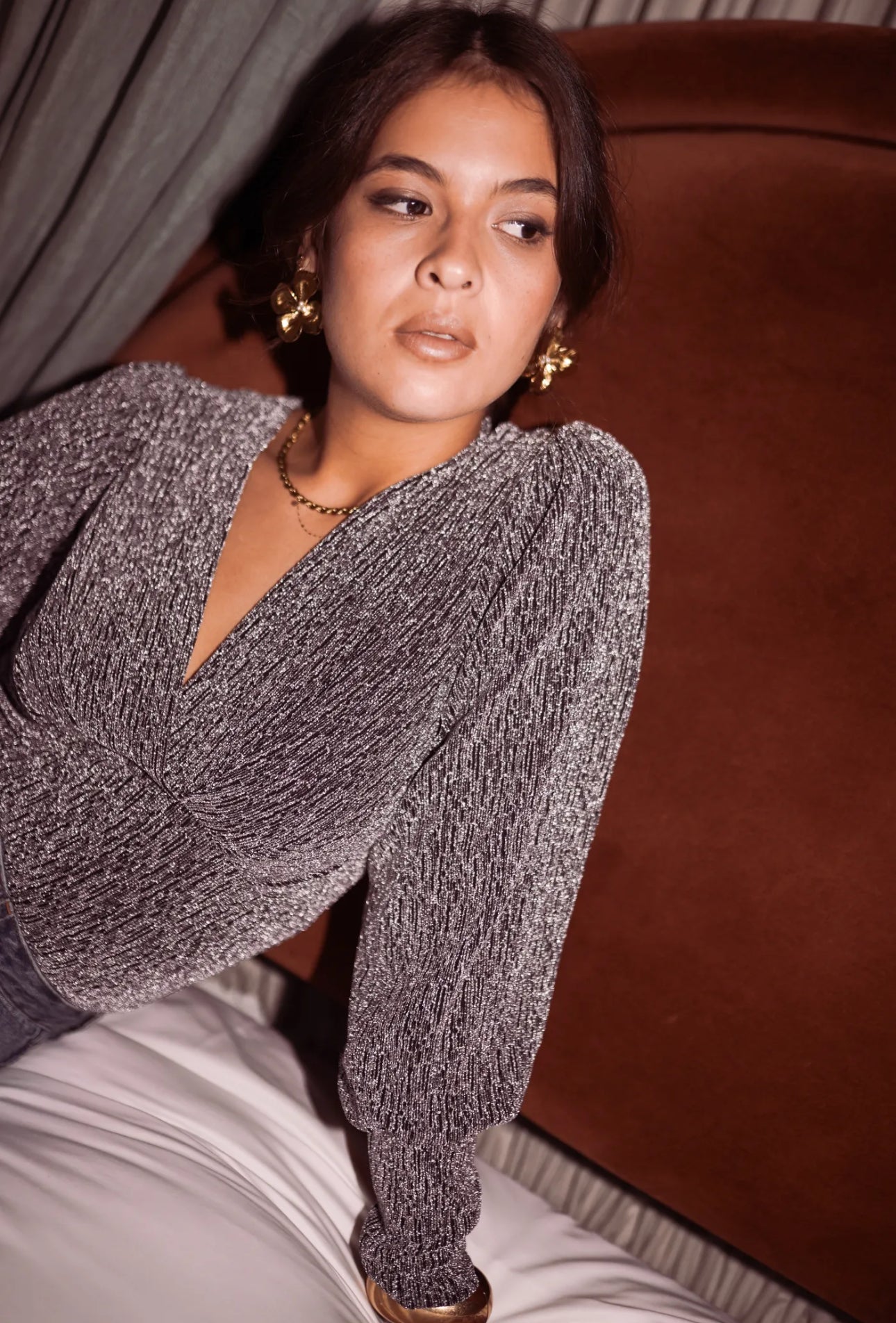 BodY STELLA argenté pailleté