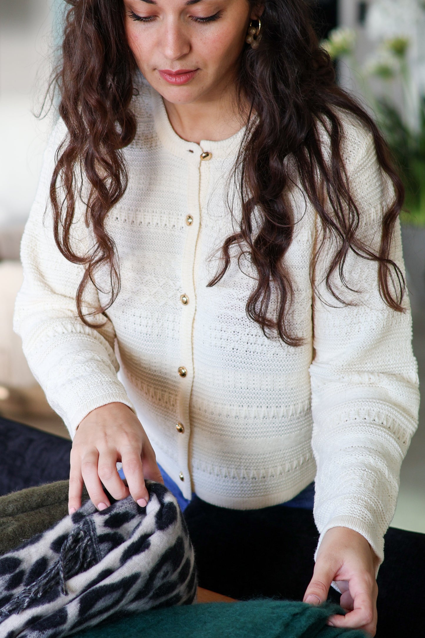 Cardi GABRIELLE crème