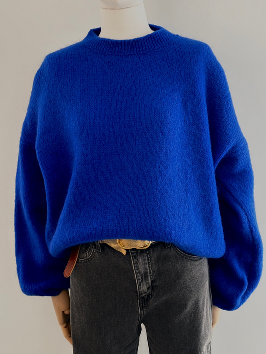 Pull RINA bleu royal