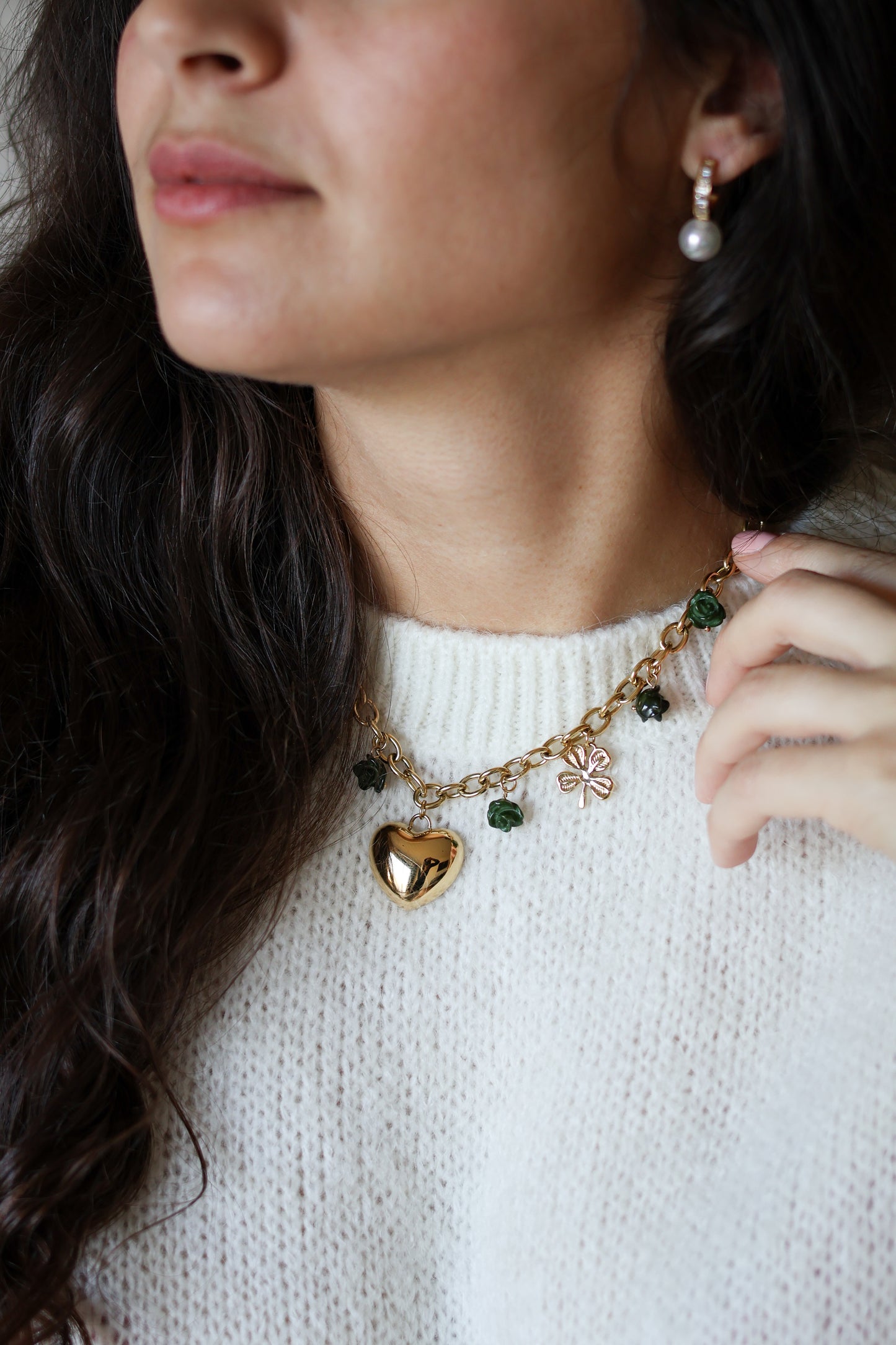 Pull PARIS blanc/écru