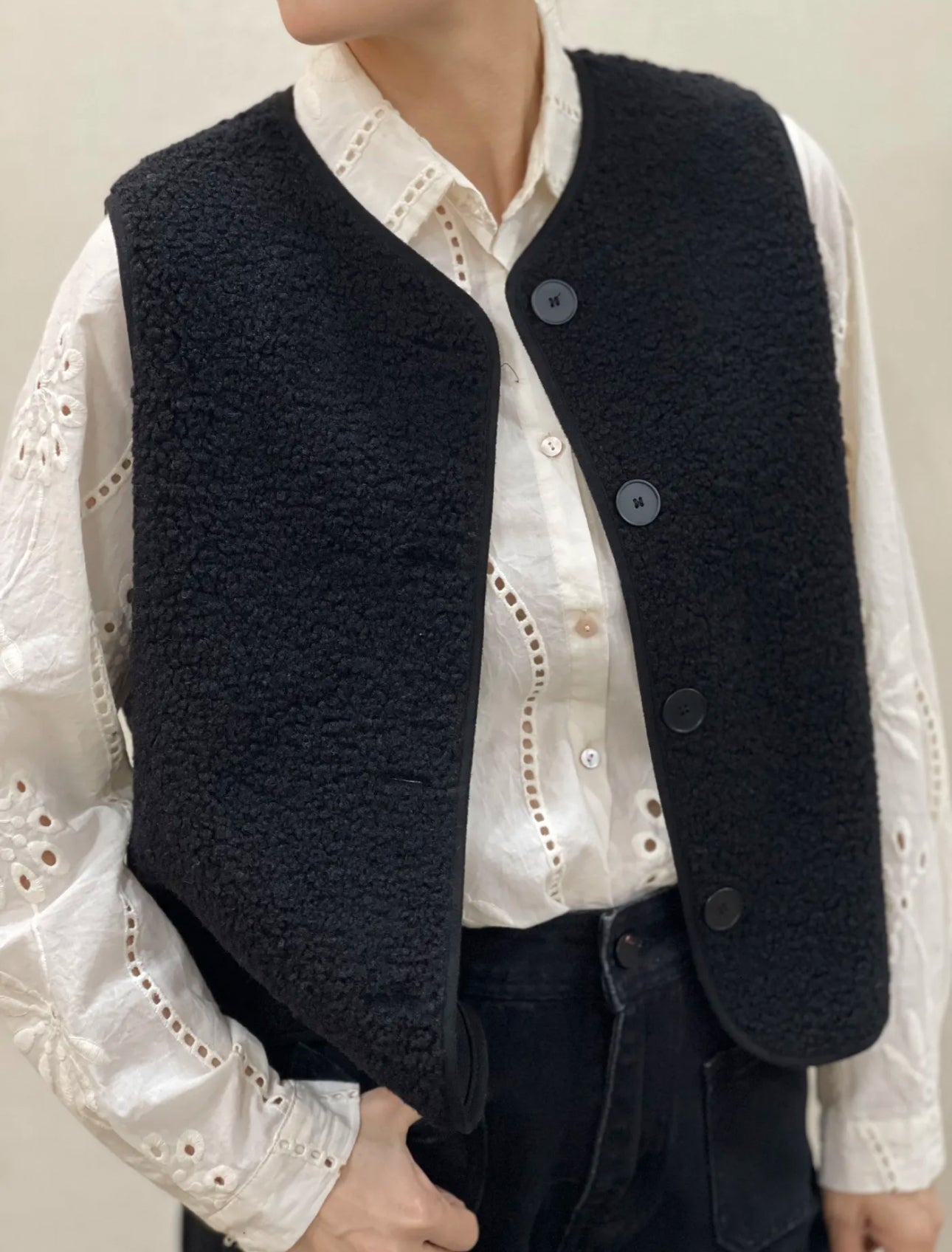 Veste ASTRID noire