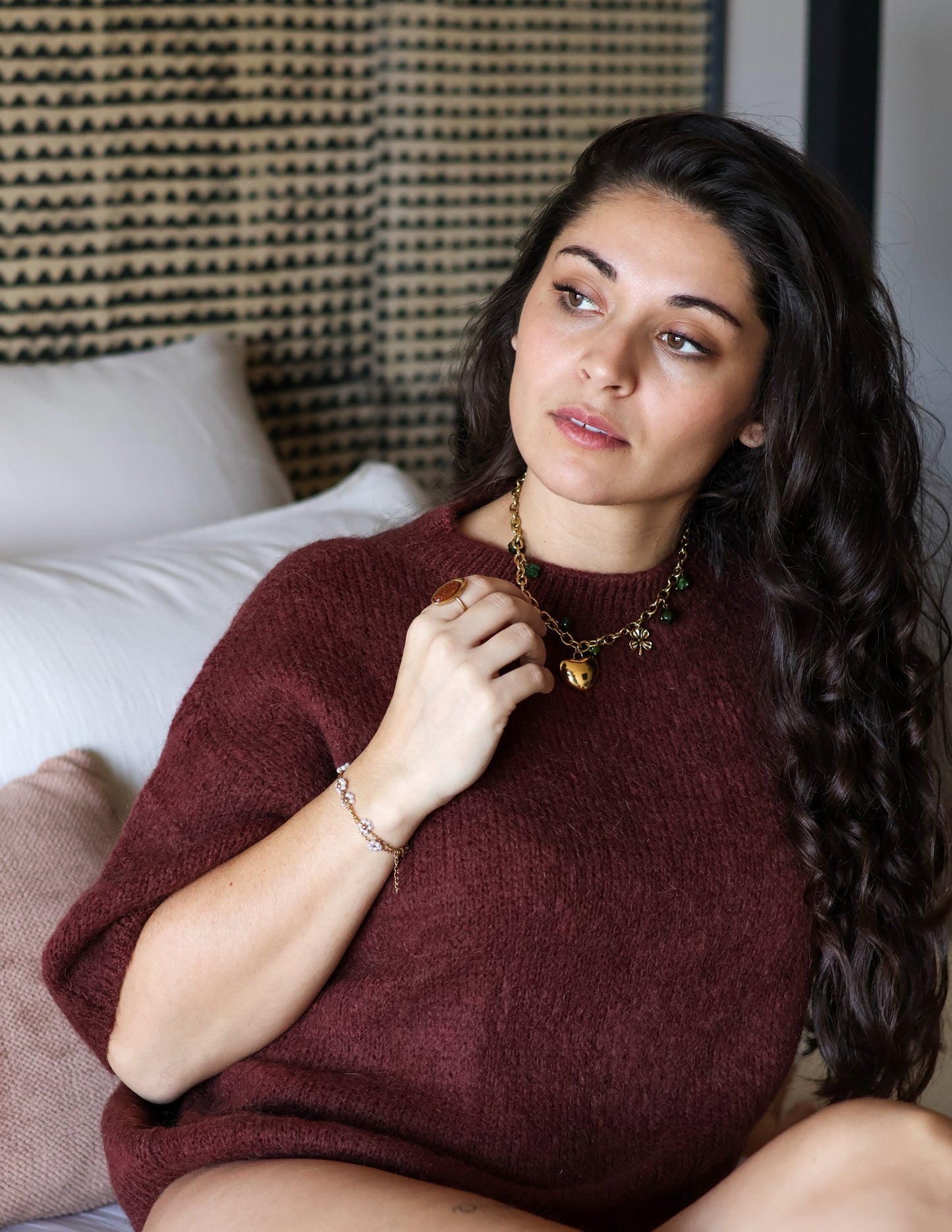 Pull PARIS rouille