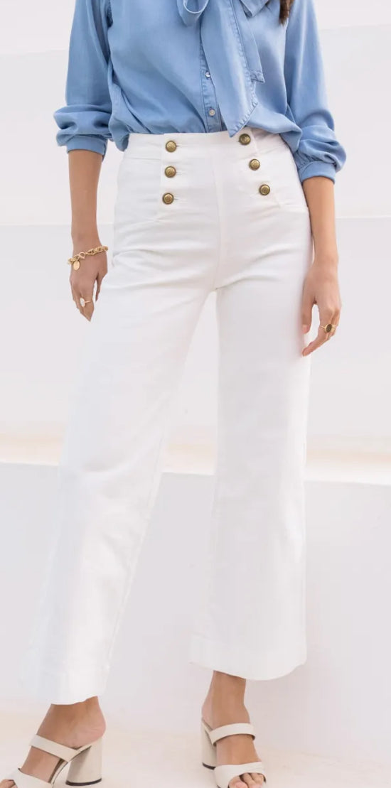 Jeans OLI blanc