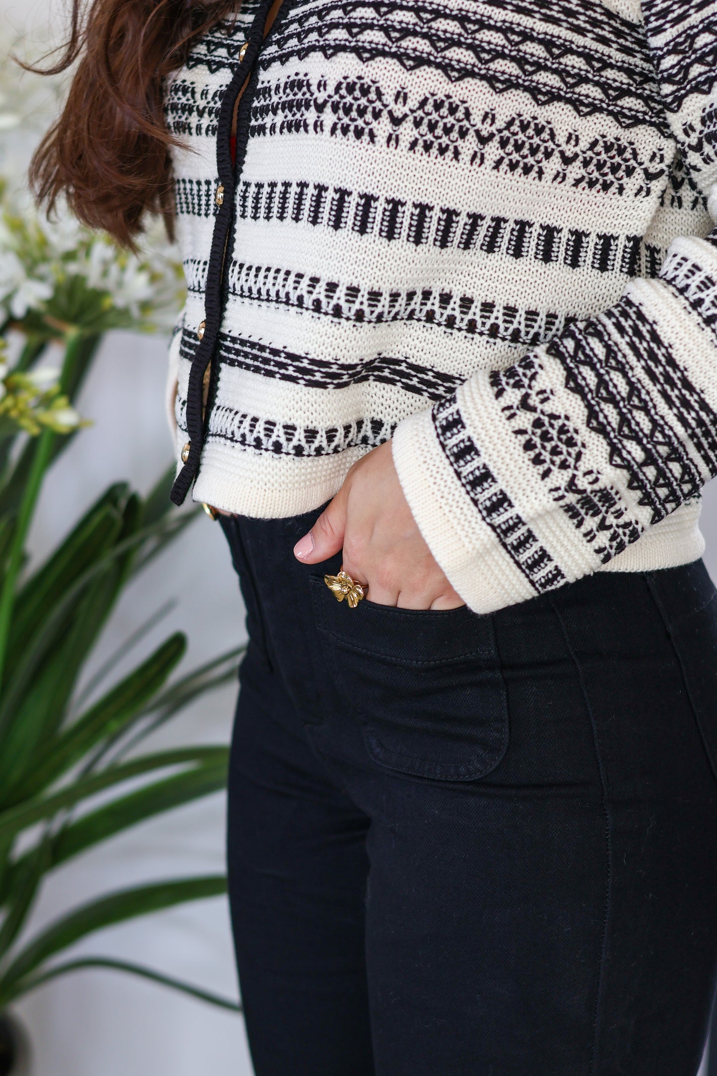 Cardi GABRIELLE noir