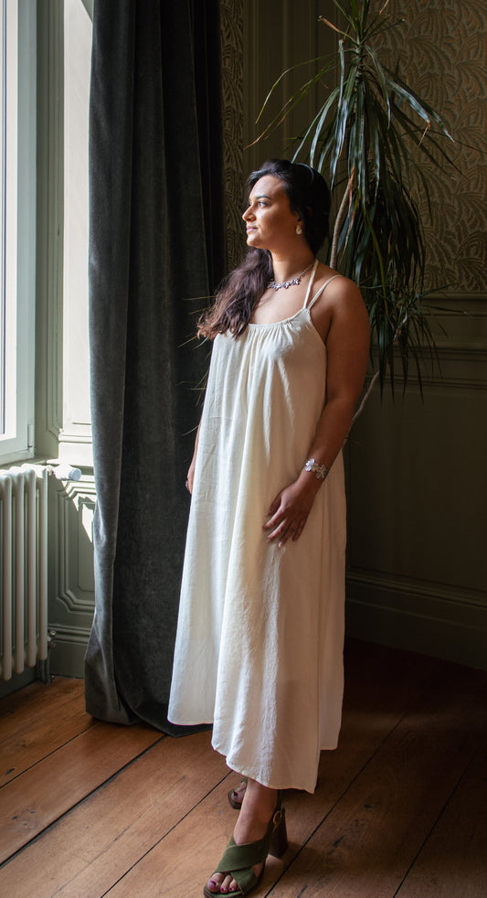 Robe PERRINE ivoire