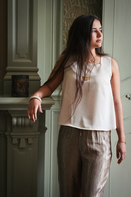 Top MEREDITH ivoire
