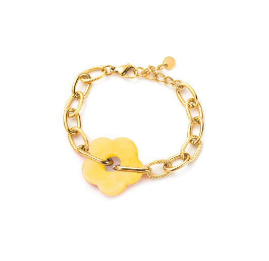 Bracelet FLORE jaune