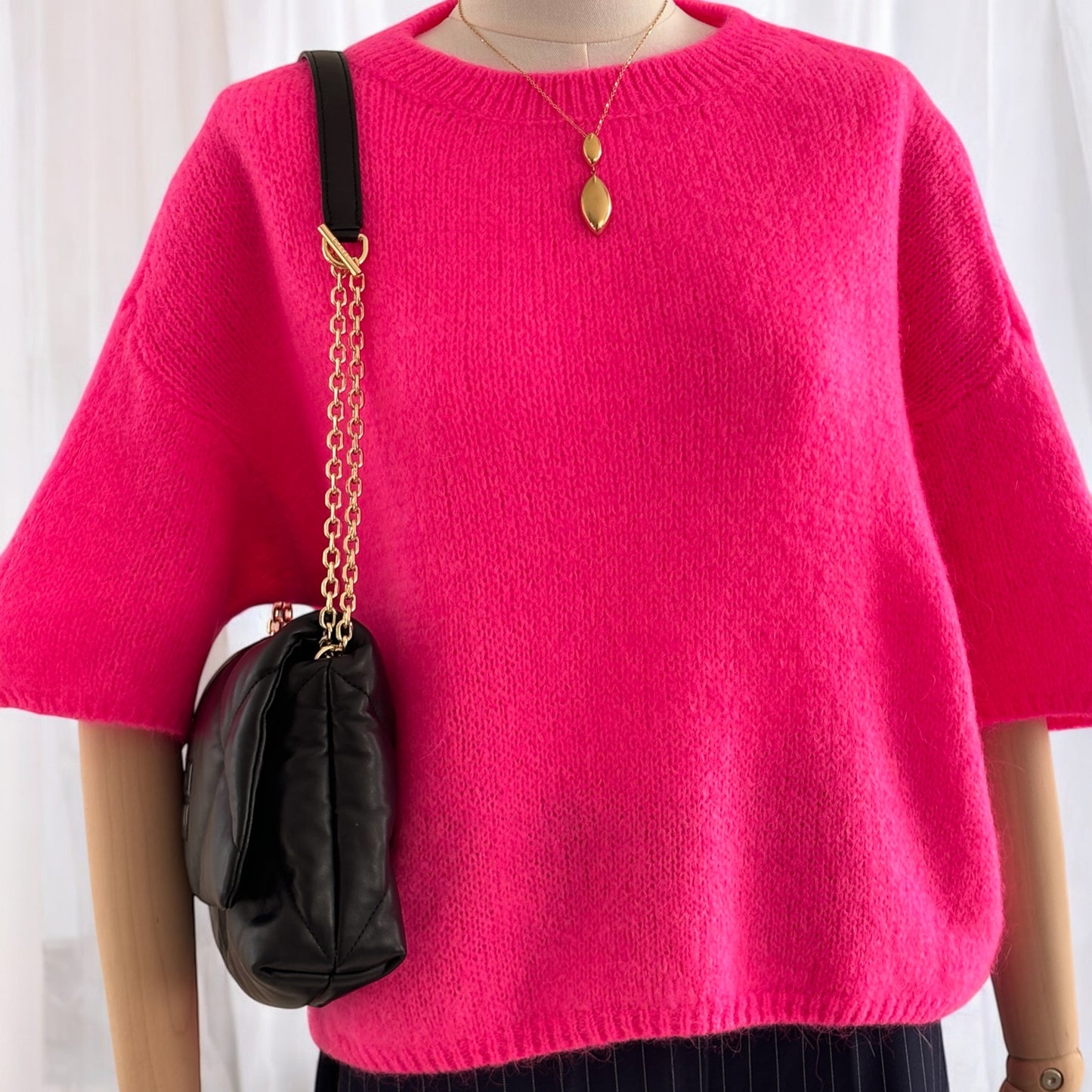 Pull PARIS fuschia