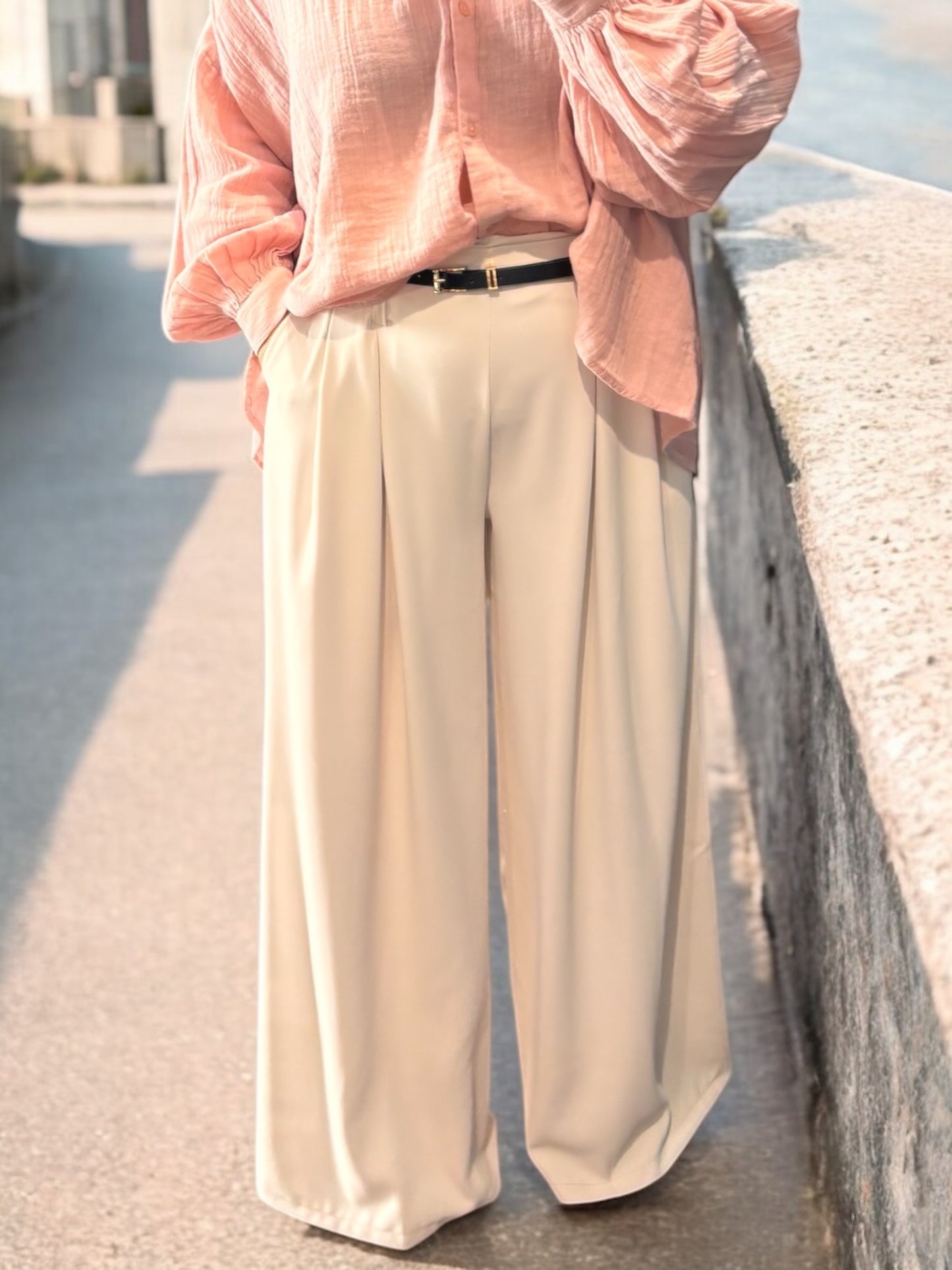 Pantalon LEONOR beige