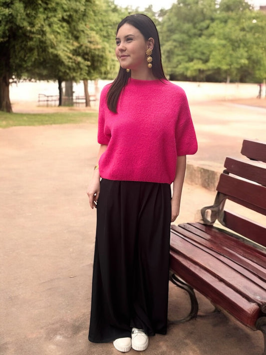 Pull PARIS fuschia