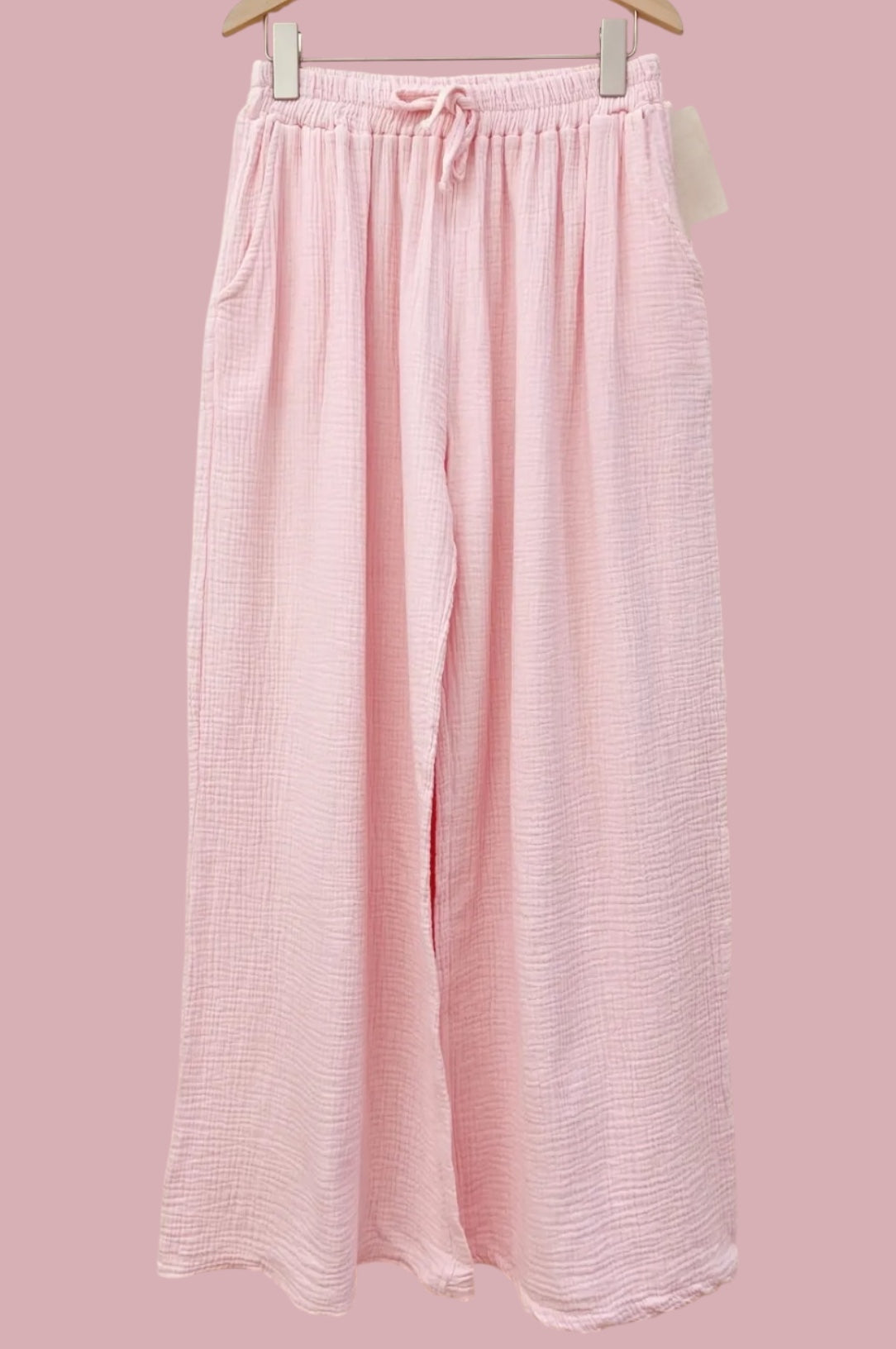 Pantalon DAYA rose clair