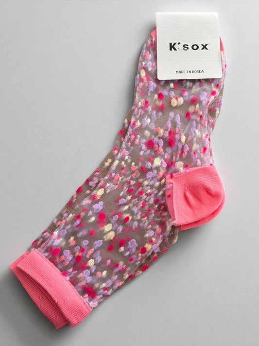 Chaussettes KOKO roses