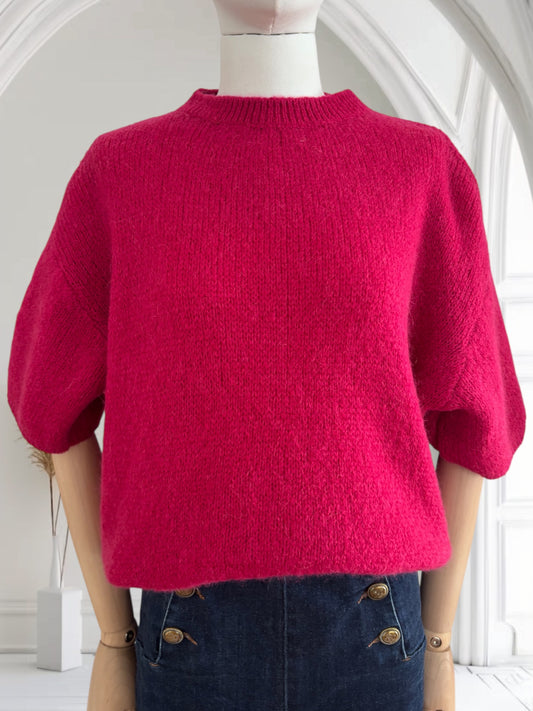 Pull PARIS cerise